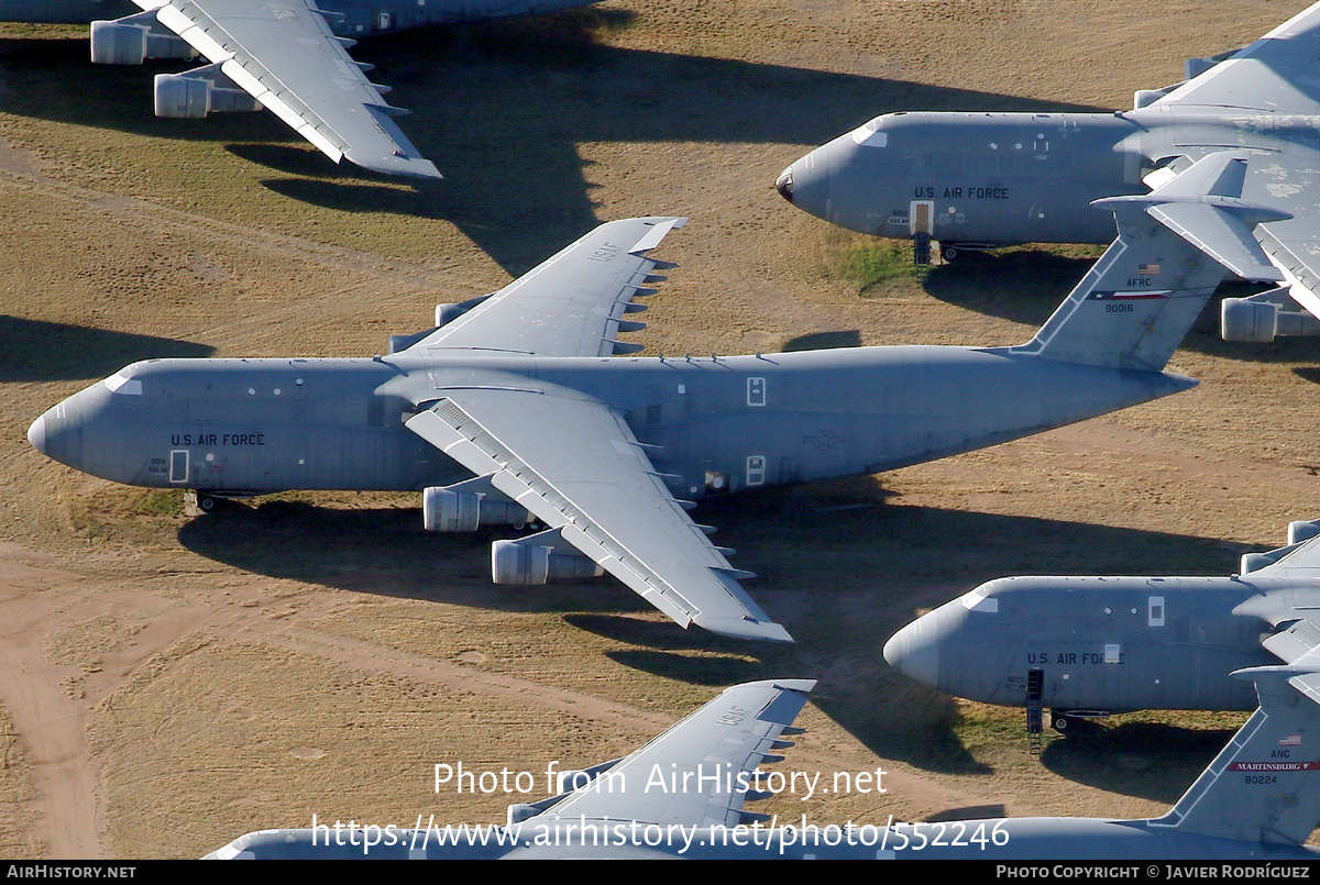 Aircraft Photo of 69-0016 / 90016 | Lockheed C-5A Galaxy (L-500) | USA - Air Force | AirHistory.net #552246