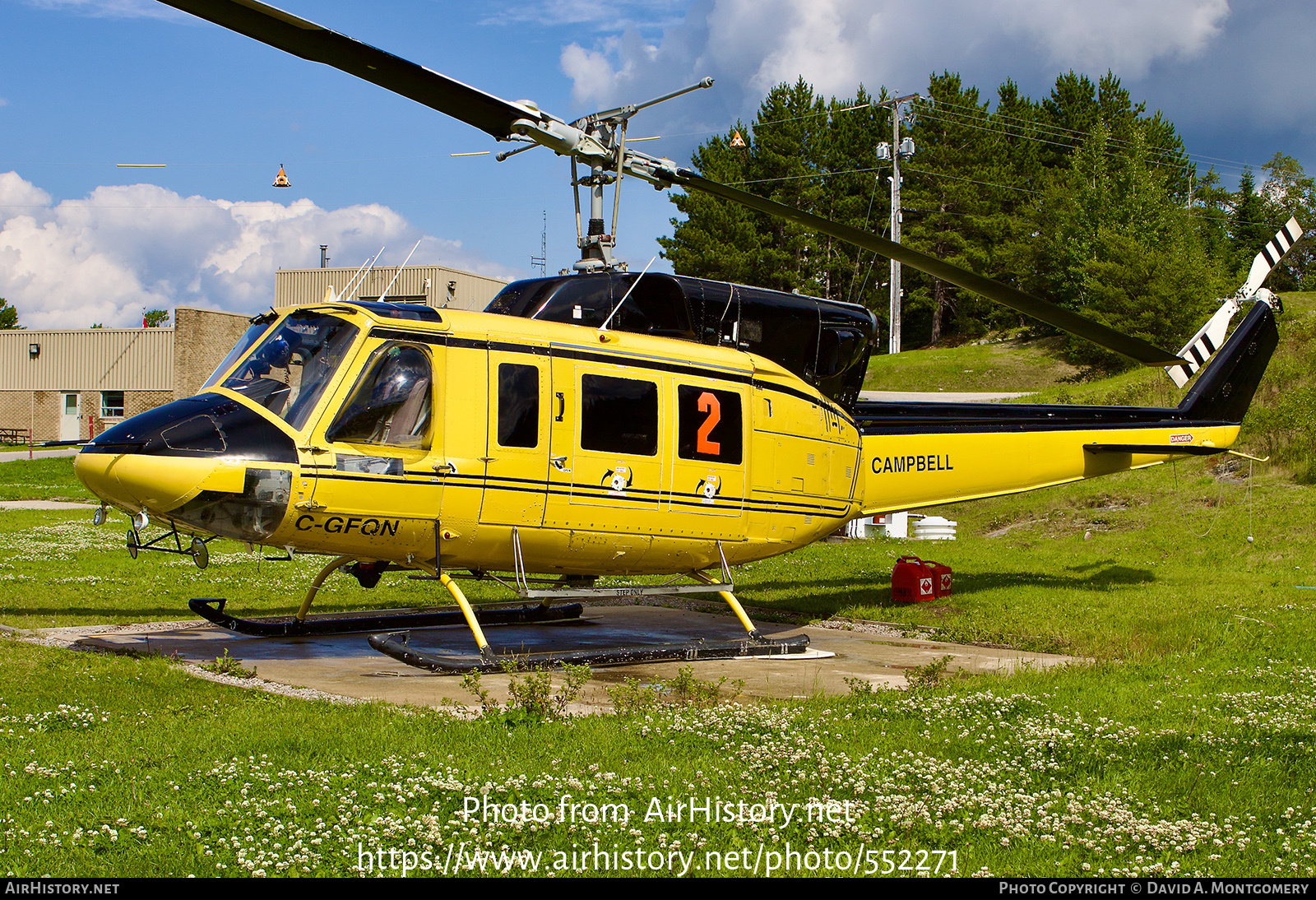 Aircraft Photo of C-GFQN | Bell 212 Twin Two-Twelve | Campbell Helicopters | AirHistory.net #552271