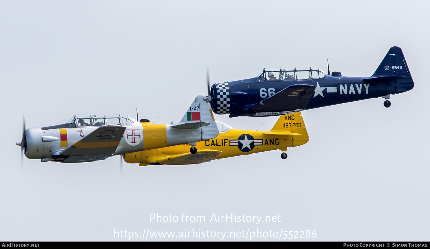 Aircraft Photo of G-BGPB / 1747 | North American T-6J Harvard Mk IV | Portugal - Air Force | AirHistory.net #552286