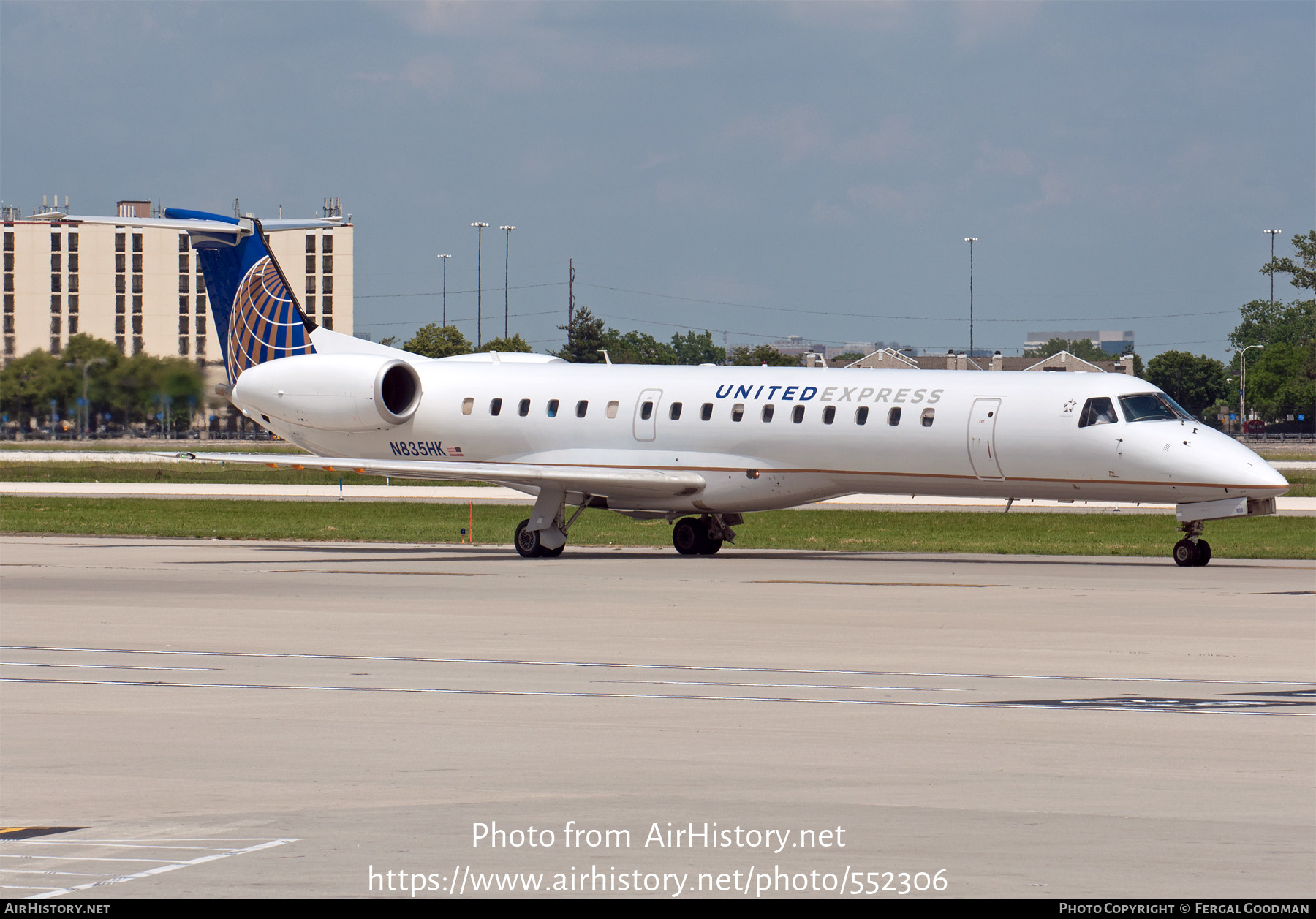 Aircraft Photo of N835HK | Embraer ERJ-145LR (EMB-145LR) | United Express | AirHistory.net #552306