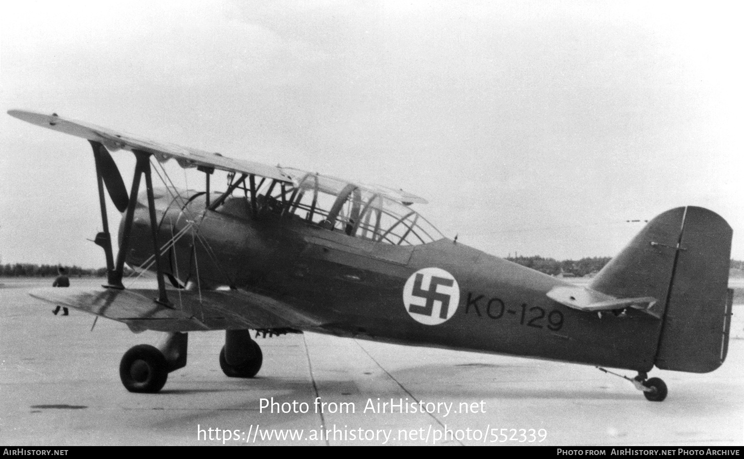 Aircraft Photo of KO-129 | Koolhoven FK.52 | Finland - Air Force | AirHistory.net #552339