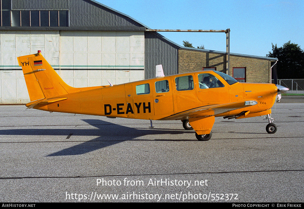 Aircraft Photo of D-EAYH | Beech A36AT Bonanza 36 | Lufthansa Flight Training | AirHistory.net #552372