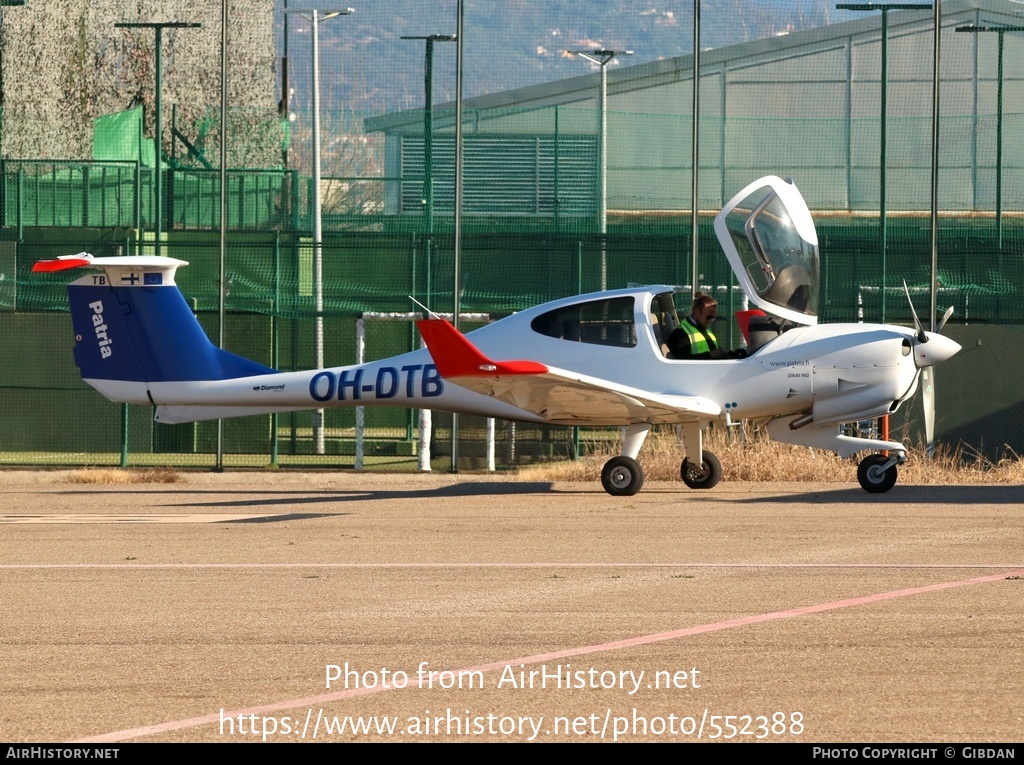 Aircraft Photo of OH-DTB | Diamond DA40 NG Diamond Star | Patria Pilot Training | AirHistory.net #552388