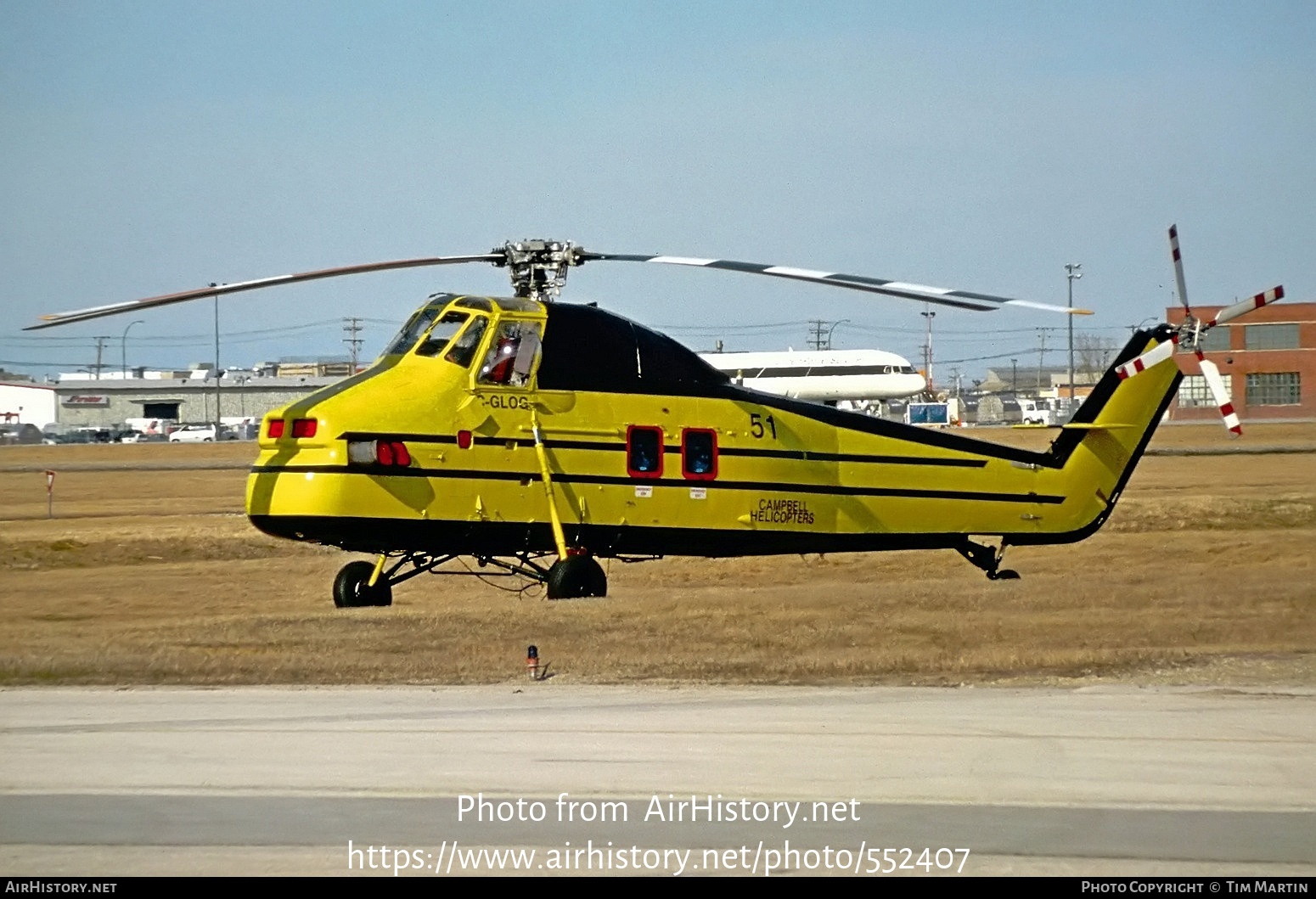 Aircraft Photo of C-GLOG | Sikorsky S-58ET | Campbell Helicopters | AirHistory.net #552407