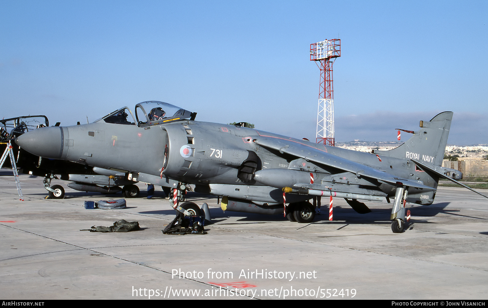 Aircraft Photo of ZH801 | British Aerospace Sea Harrier FA2 | UK - Navy | AirHistory.net #552419