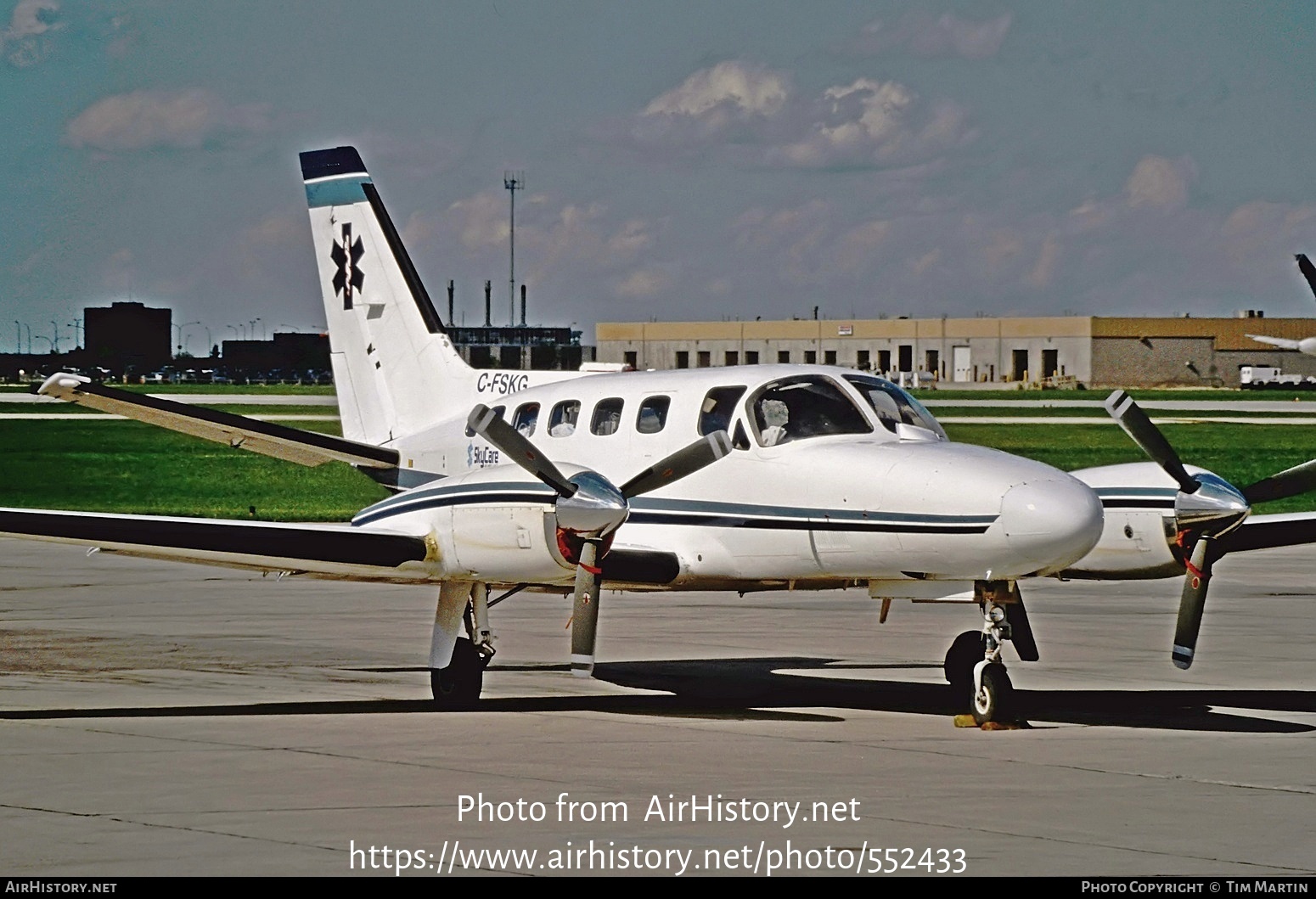 Aircraft Photo of C-FSKG | Cessna 441 Conquest | Skyward Aviation | AirHistory.net #552433