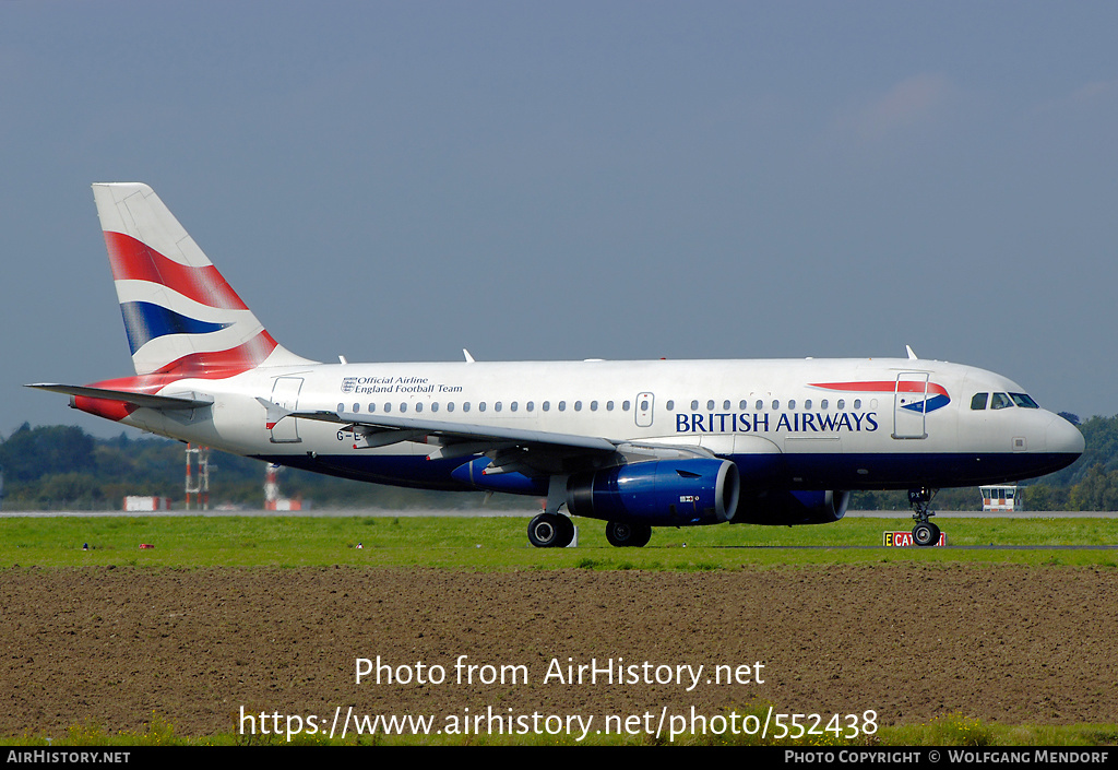 Aircraft Photo of G-EUPX | Airbus A319-131 | British Airways | AirHistory.net #552438