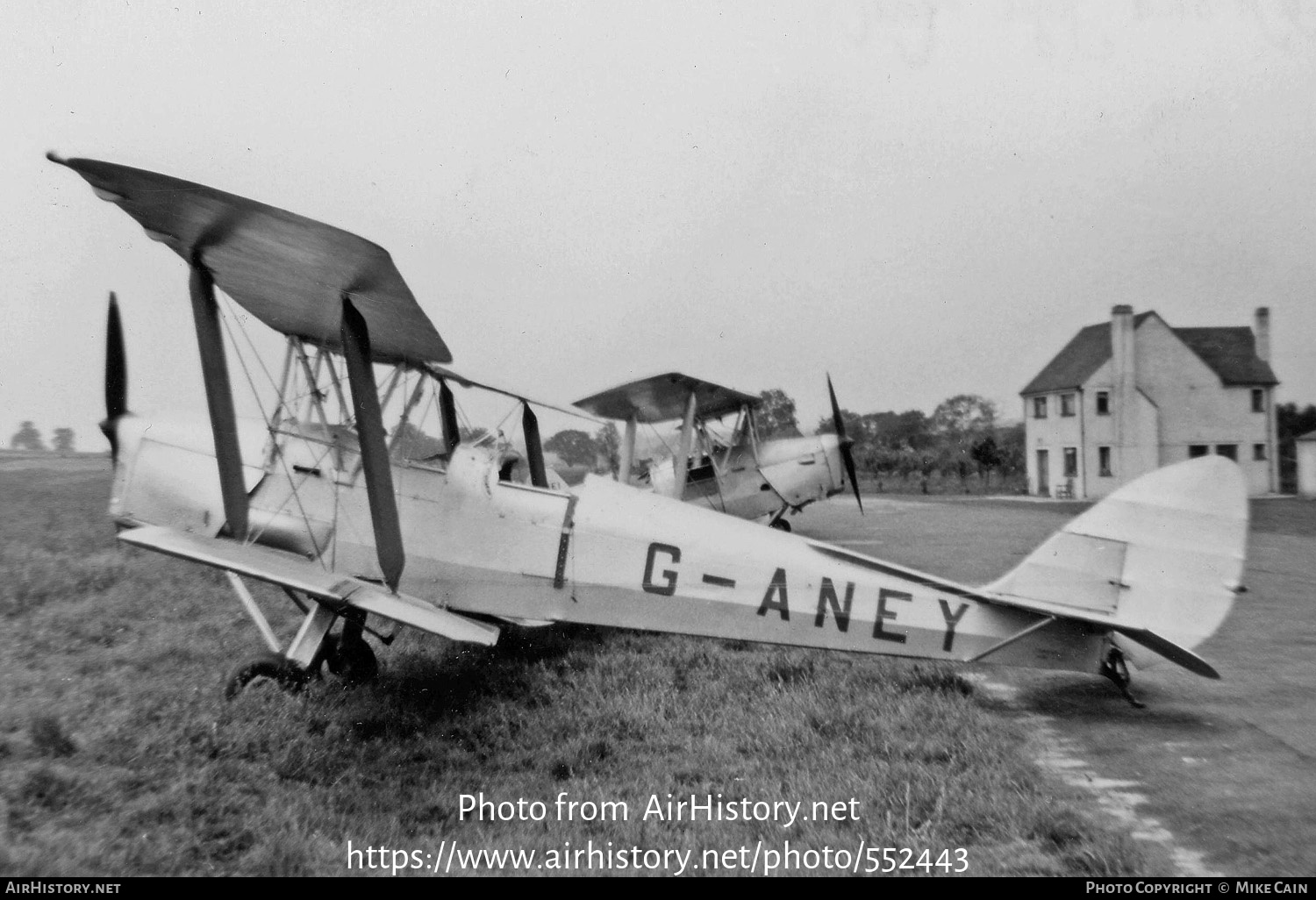 Aircraft Photo of G-ANEY | De Havilland D.H. 82A Tiger Moth | AirHistory.net #552443