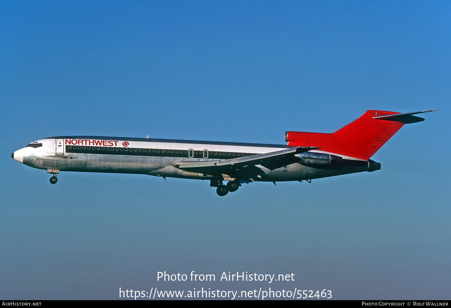 Aircraft Photo of N279US | Boeing 727-251/Adv | Northwest Airlines | AirHistory.net #552463