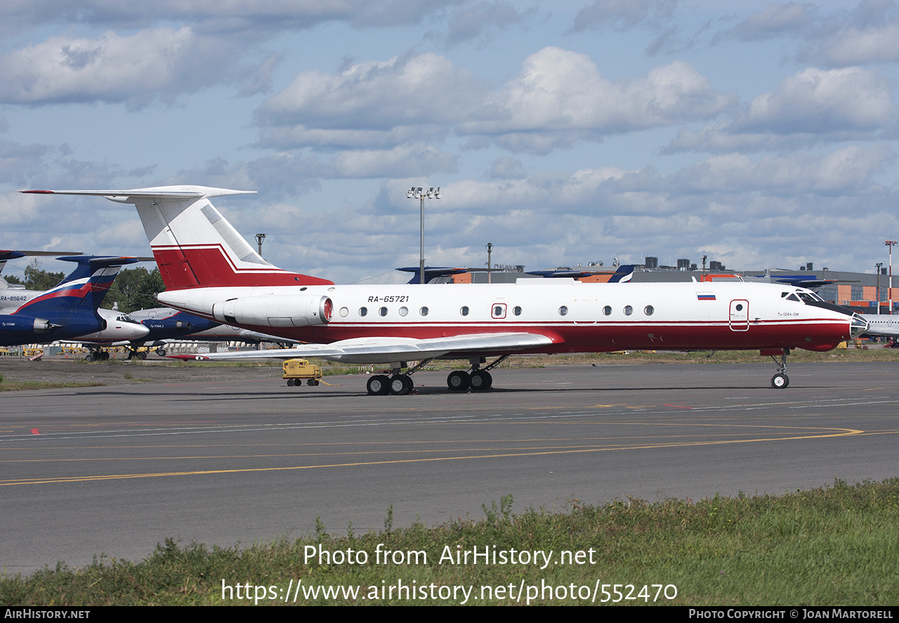 Aircraft Photo of RA-65721 | Tupolev Tu-134A-3M | Meridian Air Company | AirHistory.net #552470