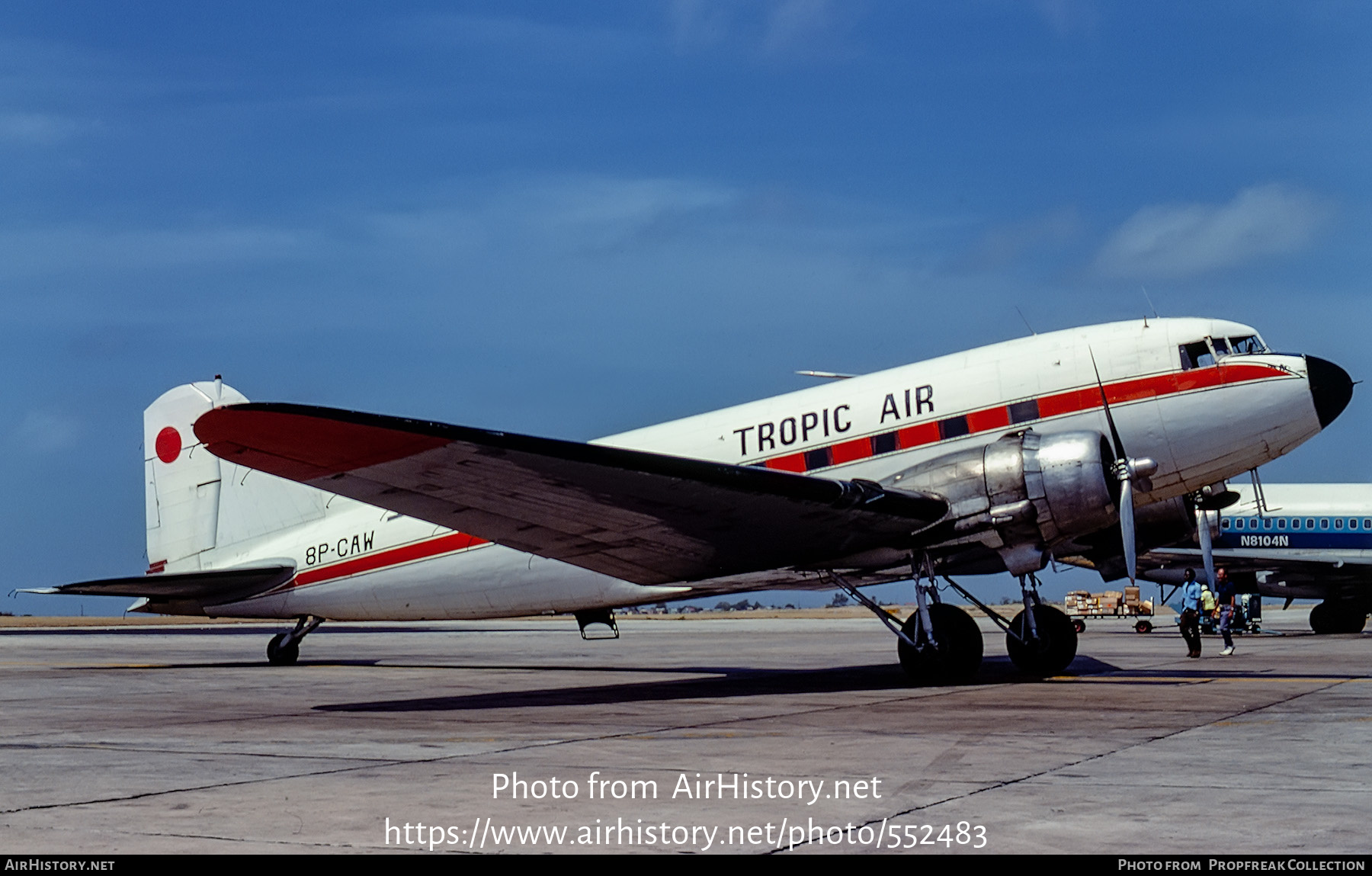 Aircraft Photo of 8P-CAW | Douglas C-47B Skytrain | Tropic Air | AirHistory.net #552483