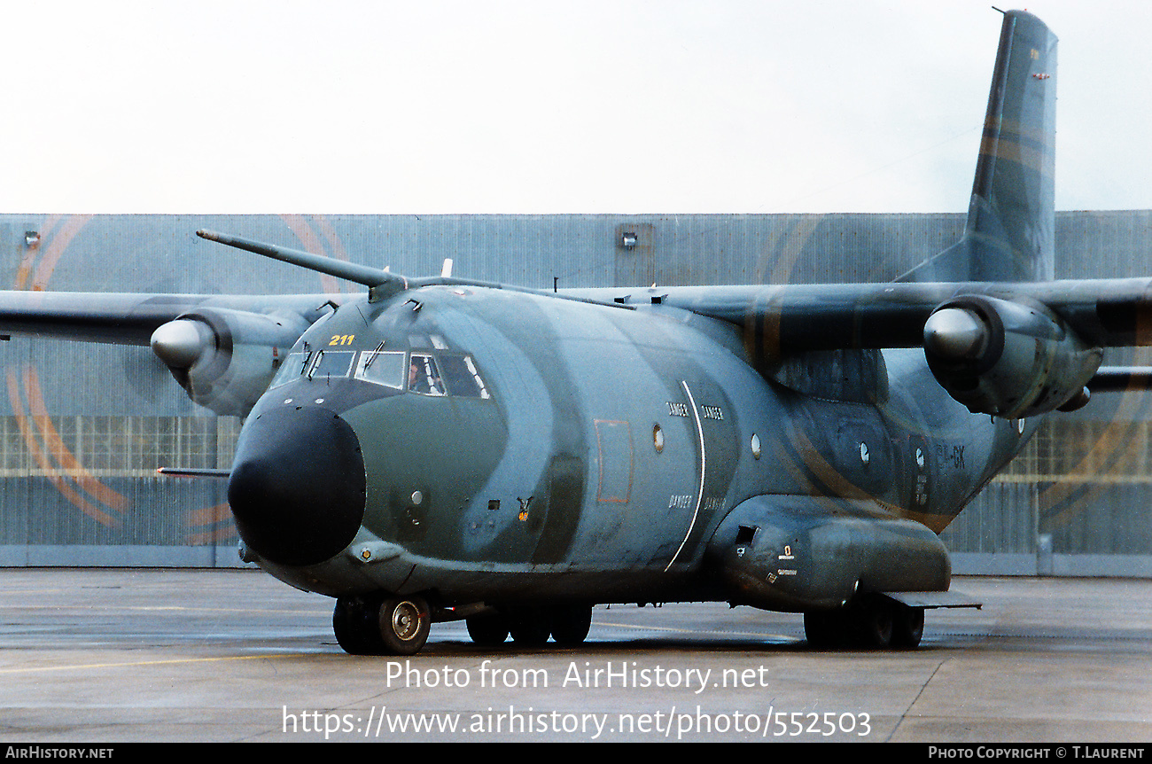 Aircraft Photo of F211 | Transall C-160NG | France - Air Force | AirHistory.net #552503