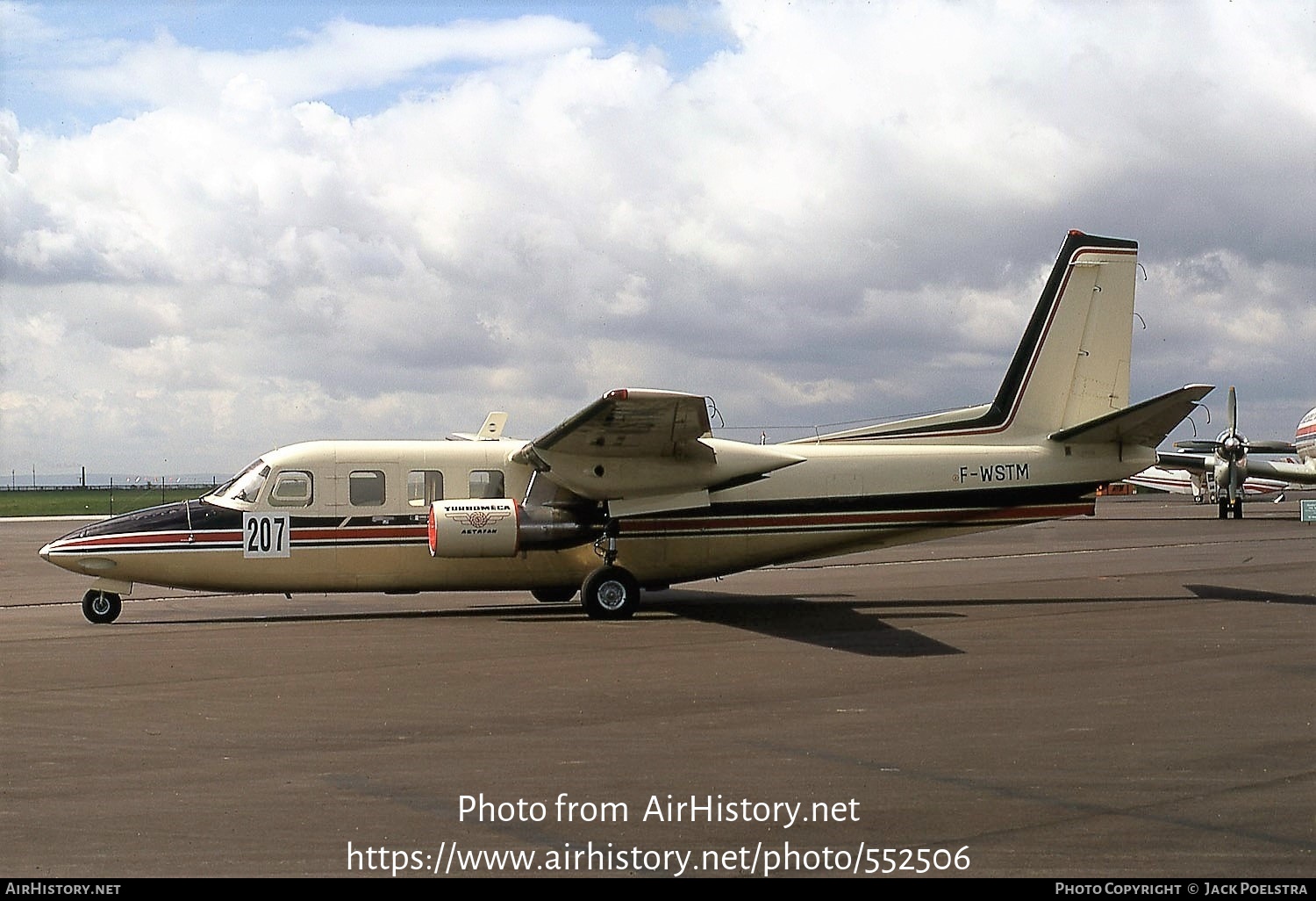 Aircraft Photo of F-WSTM | Aero Commander 680V Astafan Commander | Turbomeca | AirHistory.net #552506