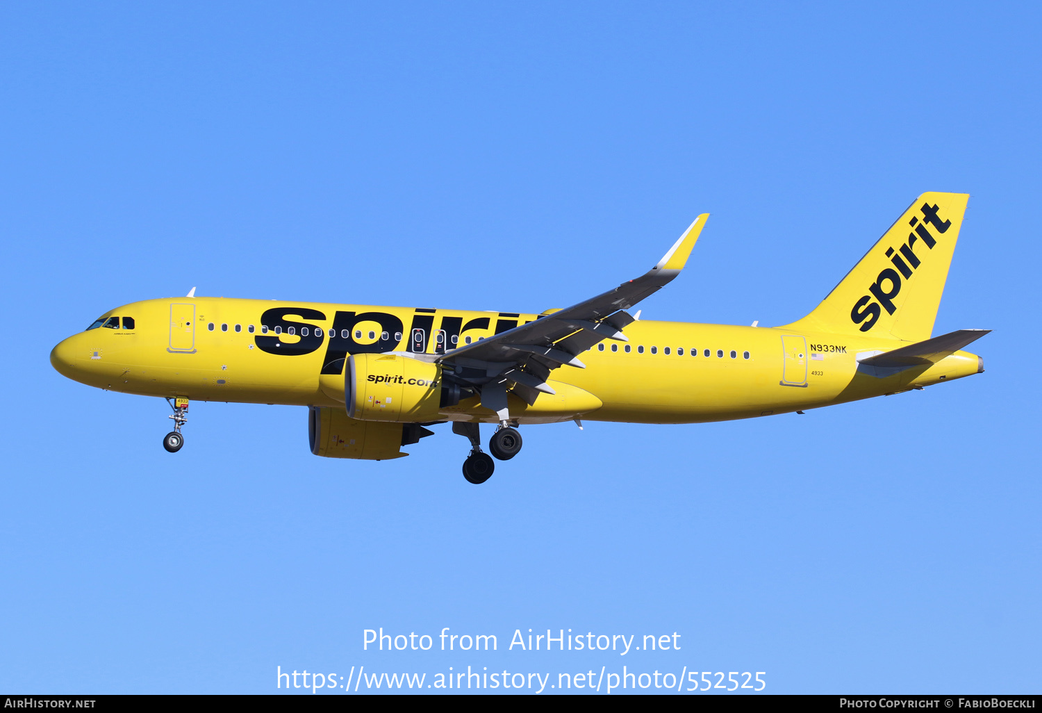 Aircraft Photo of N933NK | Airbus A320-271N | Spirit Airlines | AirHistory.net #552525