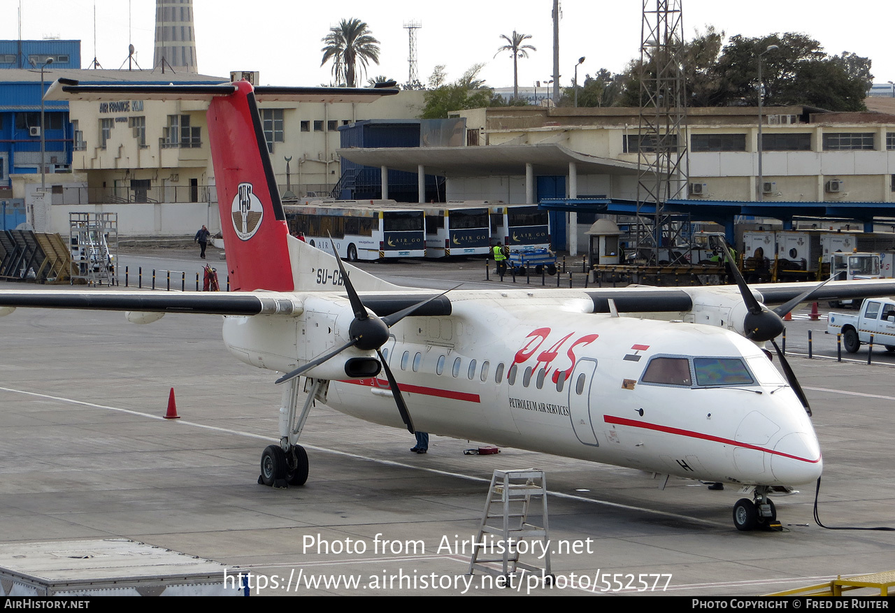 Aircraft Photo of SU-CBH | De Havilland Canada DHC-8-300 Dash 8 | PAS - Petroleum Air Services | AirHistory.net #552577