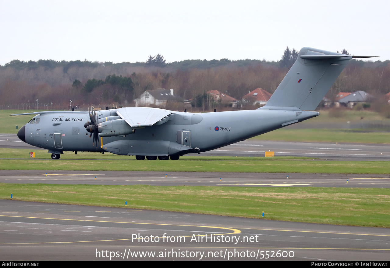 Aircraft Photo of ZM409 | Airbus A400M Atlas C1 | UK - Air Force | AirHistory.net #552600