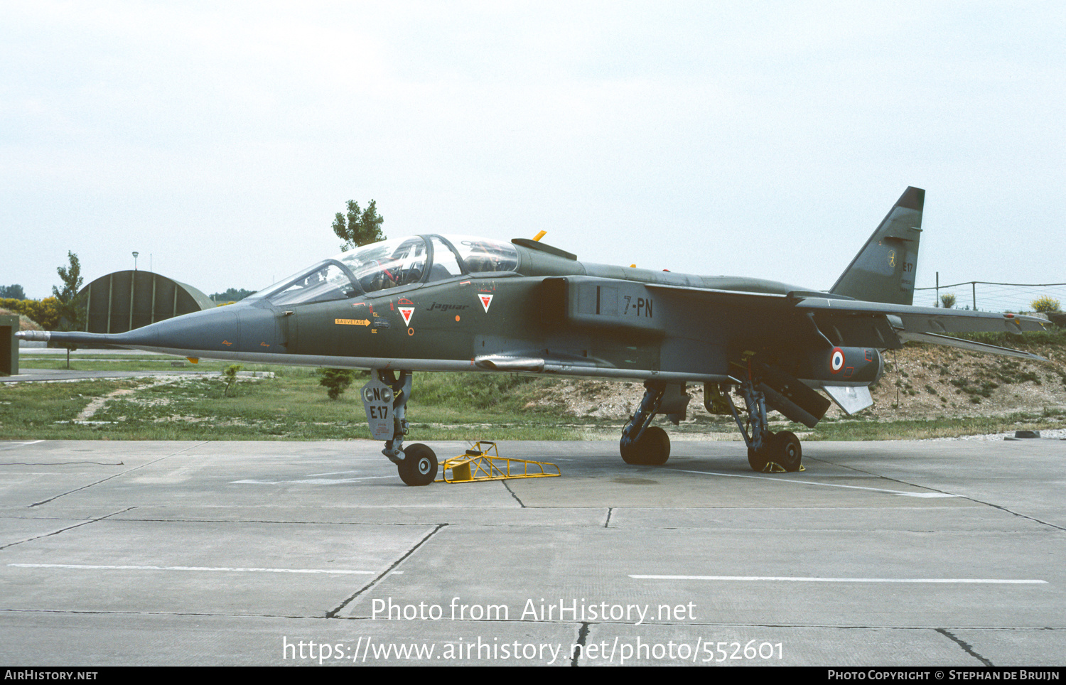 Aircraft Photo of E17 | Sepecat Jaguar E | France - Air Force | AirHistory.net #552601