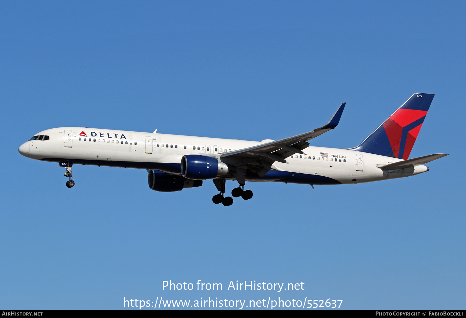 Aircraft Photo of N665DN | Boeing 757-232 | Delta Air Lines | AirHistory.net #552637