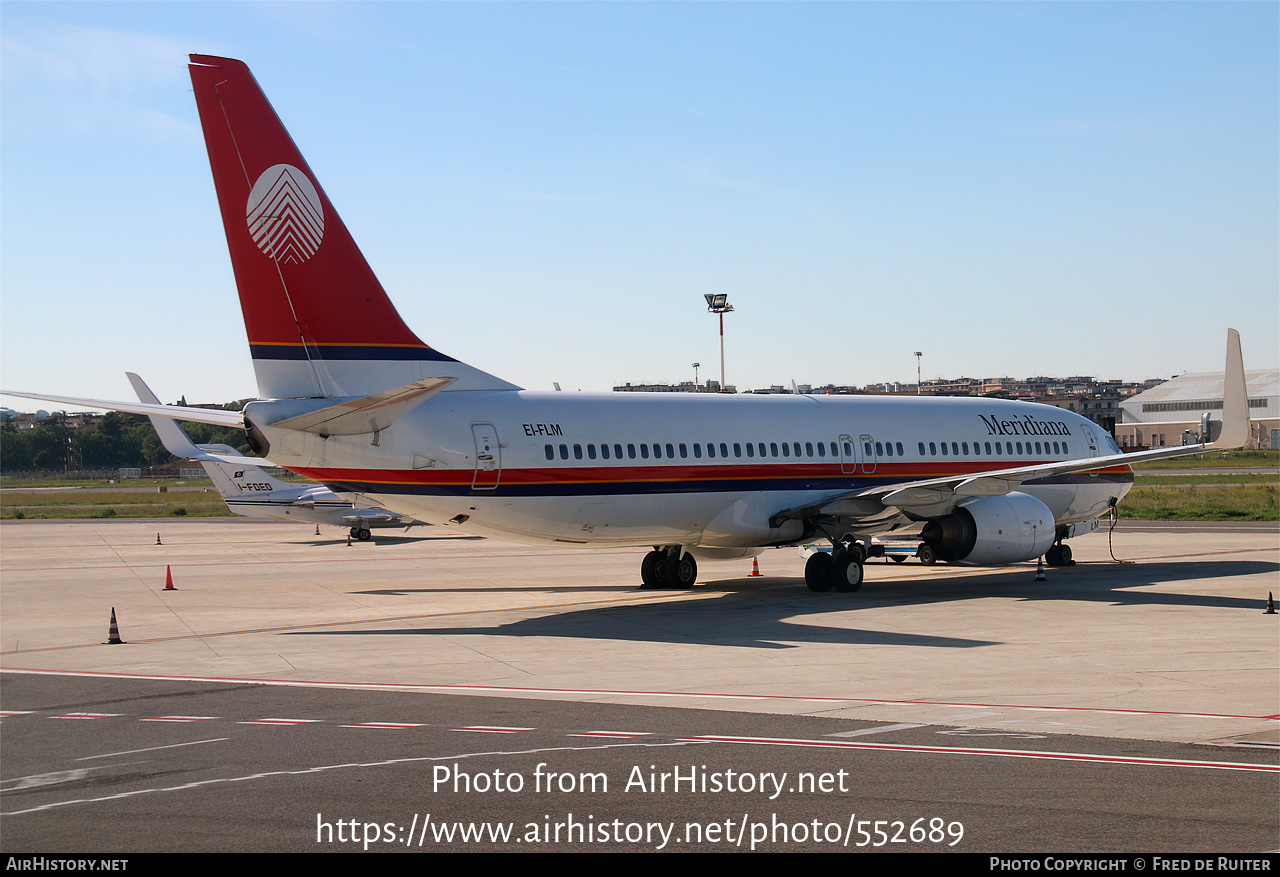 Aircraft Photo of EI-FLM | Boeing 737-85F | Meridiana | AirHistory.net #552689