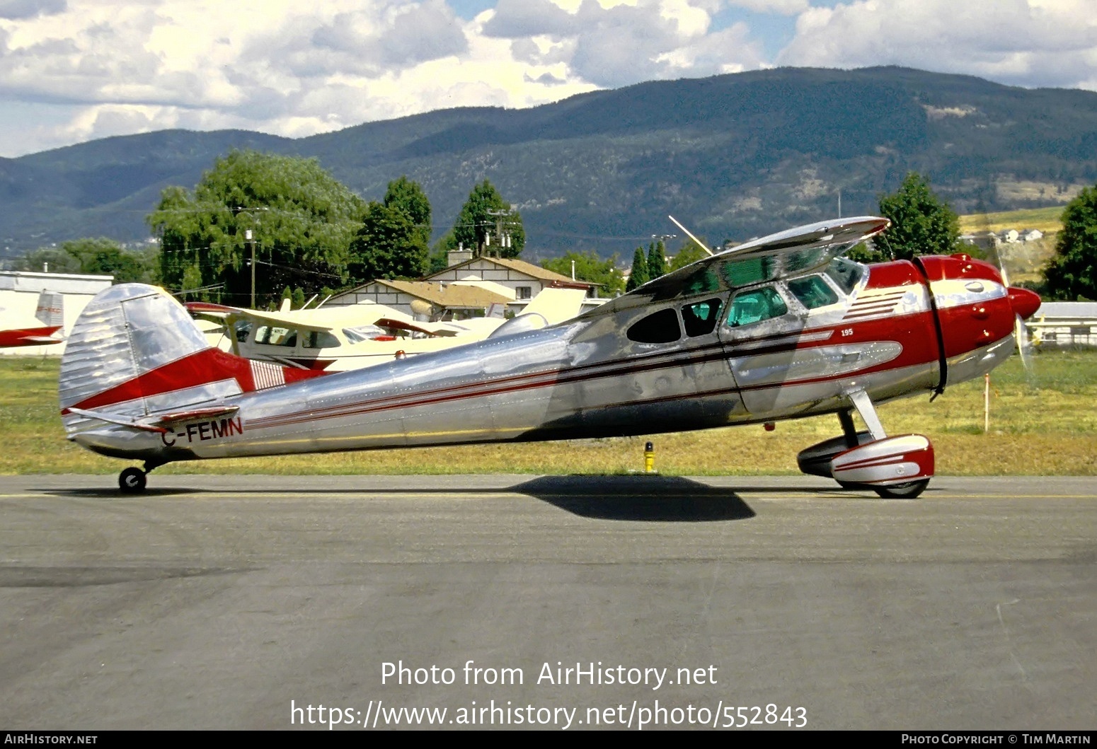 Aircraft Photo of C-FEMN | Cessna 195 | AirHistory.net #552843