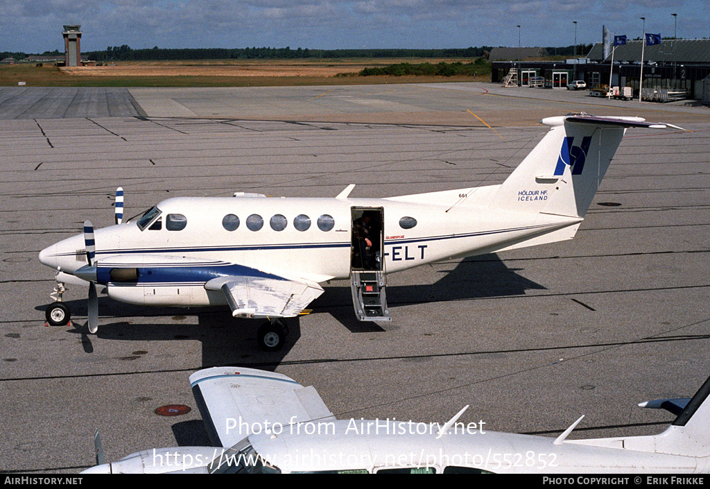 Aircraft Photo of TF-ELT | Beechcraft 200 King Air | Höldur | AirHistory.net #552852