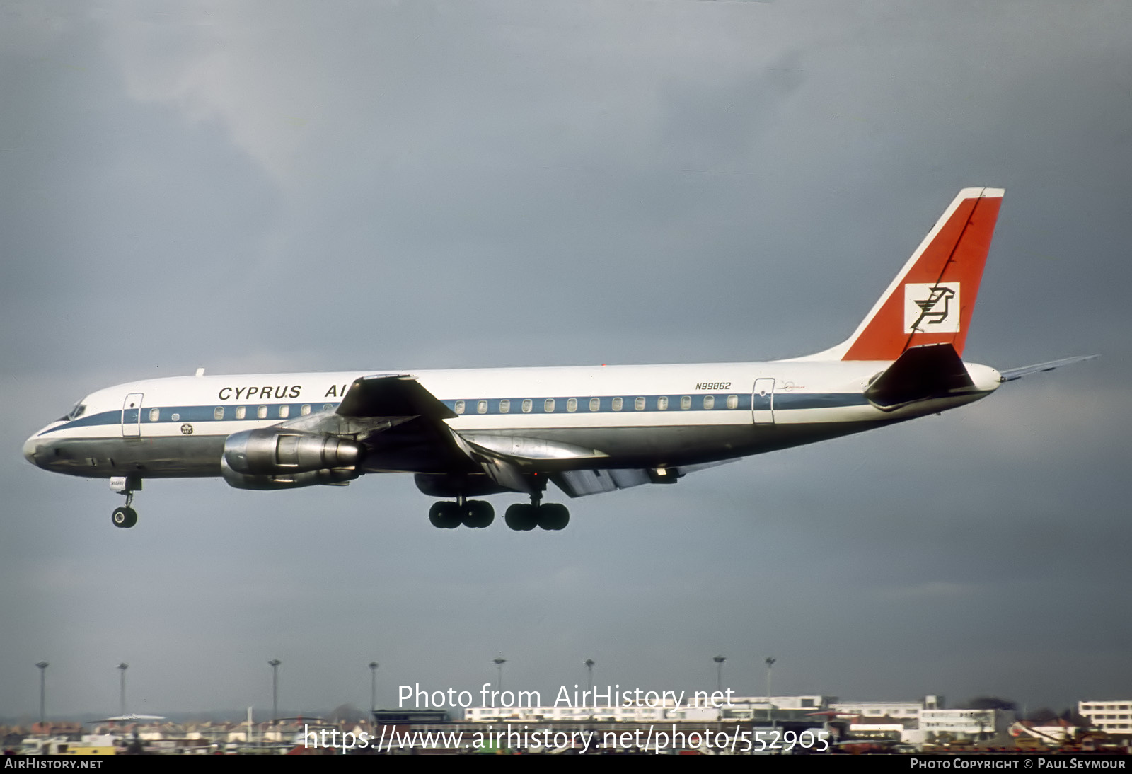 Aircraft Photo of N99862 | Douglas DC-8-52 | Cyprus Airways | AirHistory.net #552905