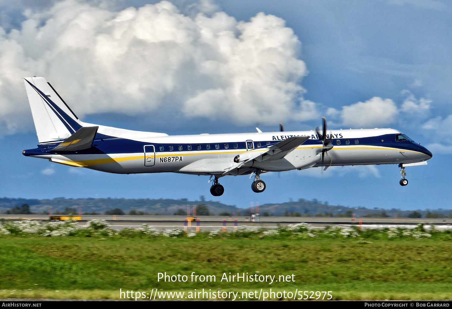 Aircraft Photo of N687PA | Saab 2000 | Aleutian Airways | AirHistory.net #552975