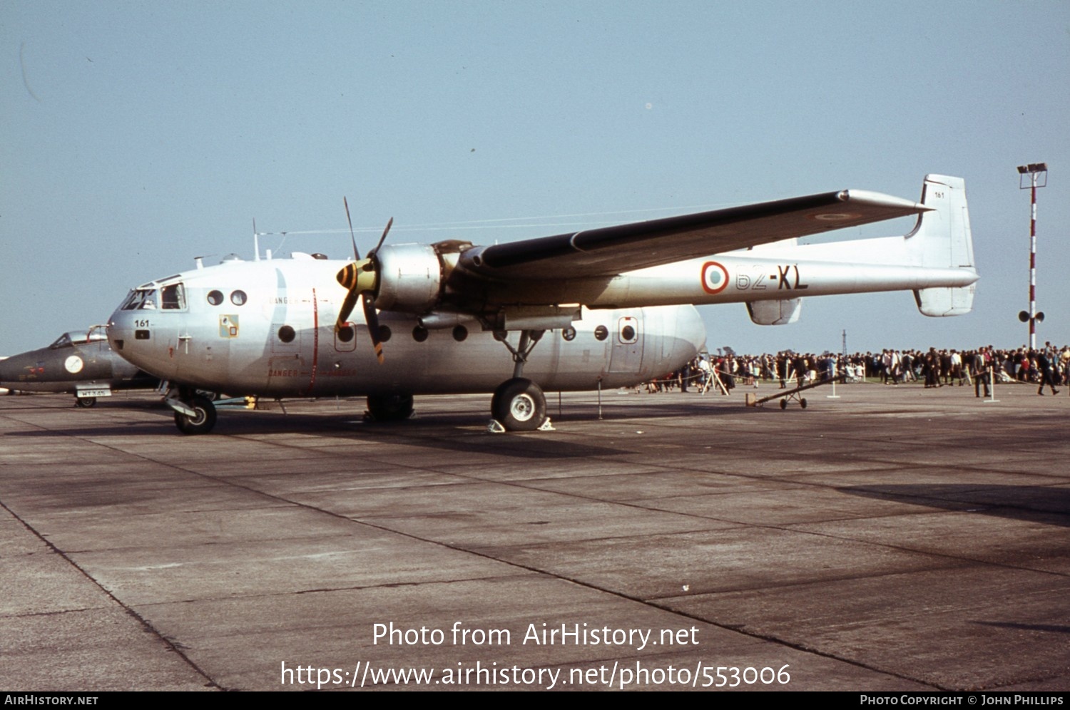 Aircraft Photo of 161 | Nord 2501F-3 Noratlas | France - Air Force | AirHistory.net #553006