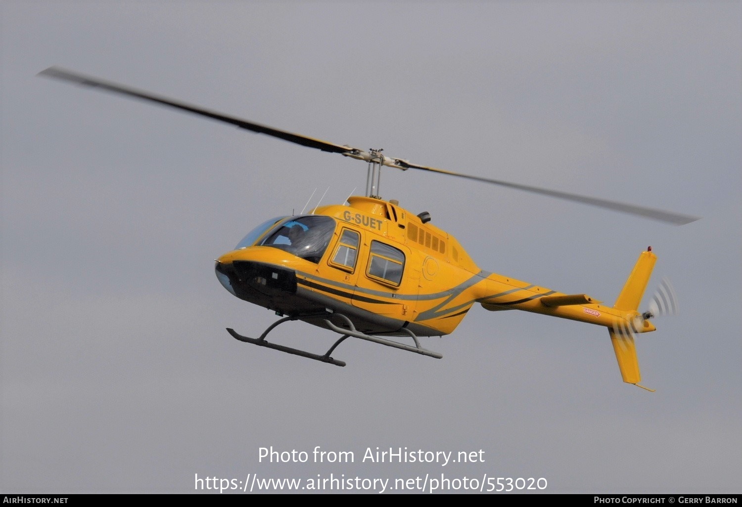 Aircraft Photo of G-SUET | Bell 206B JetRanger | AirHistory.net #553020