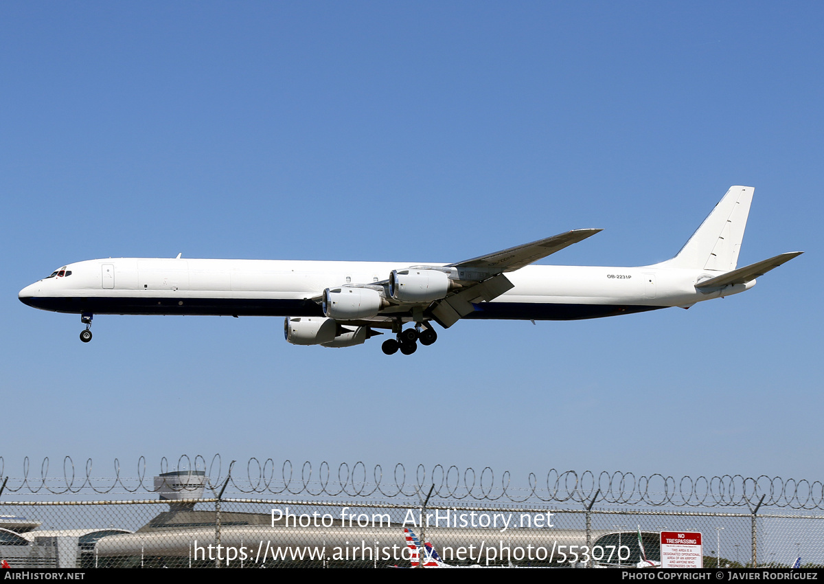 Aircraft Photo of OB-2231P | McDonnell Douglas DC-8-73(F) | AirHistory.net #553070