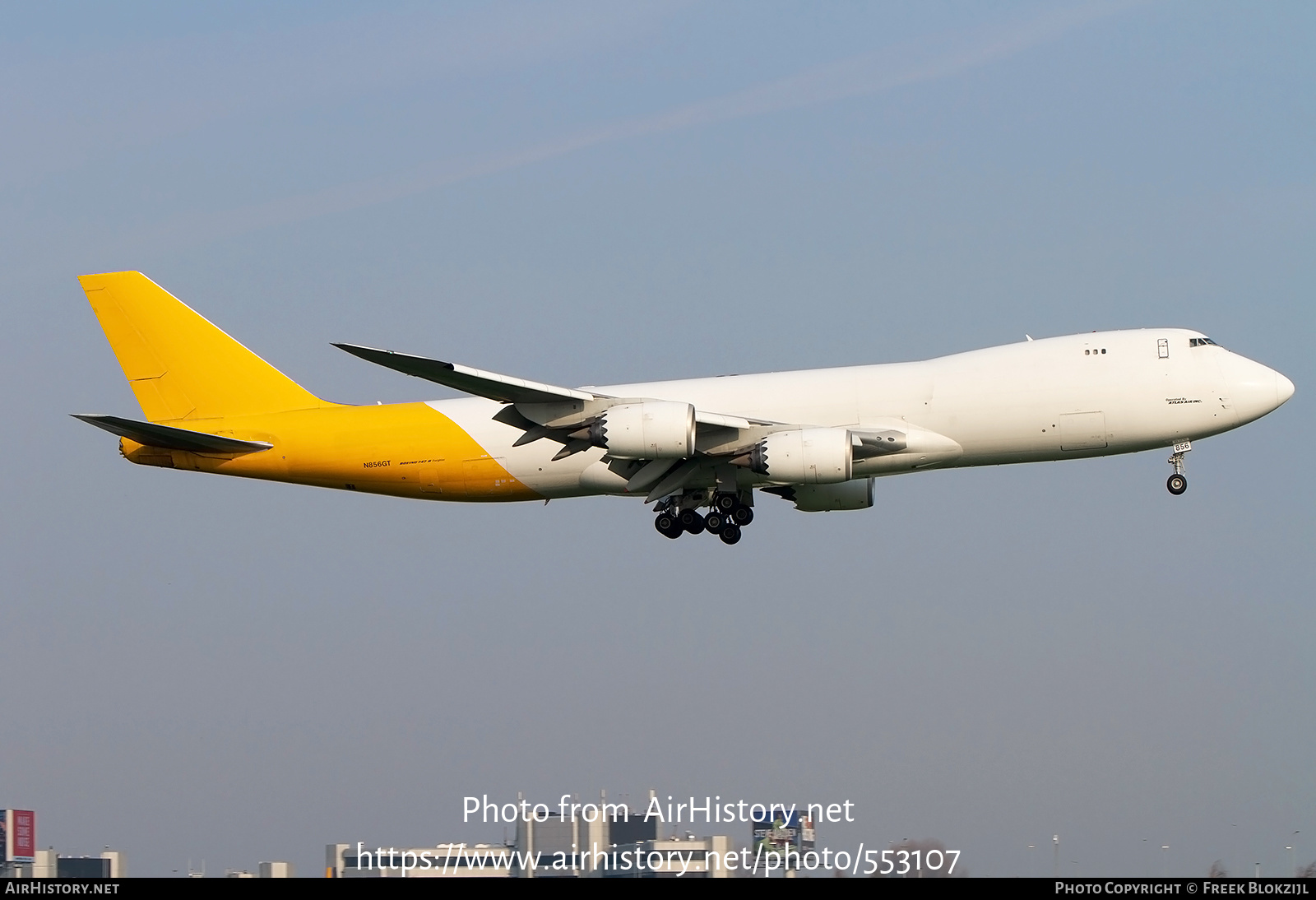 Aircraft Photo of N856GT | Boeing 747-87UF/SCD | Atlas Air | AirHistory.net #553107