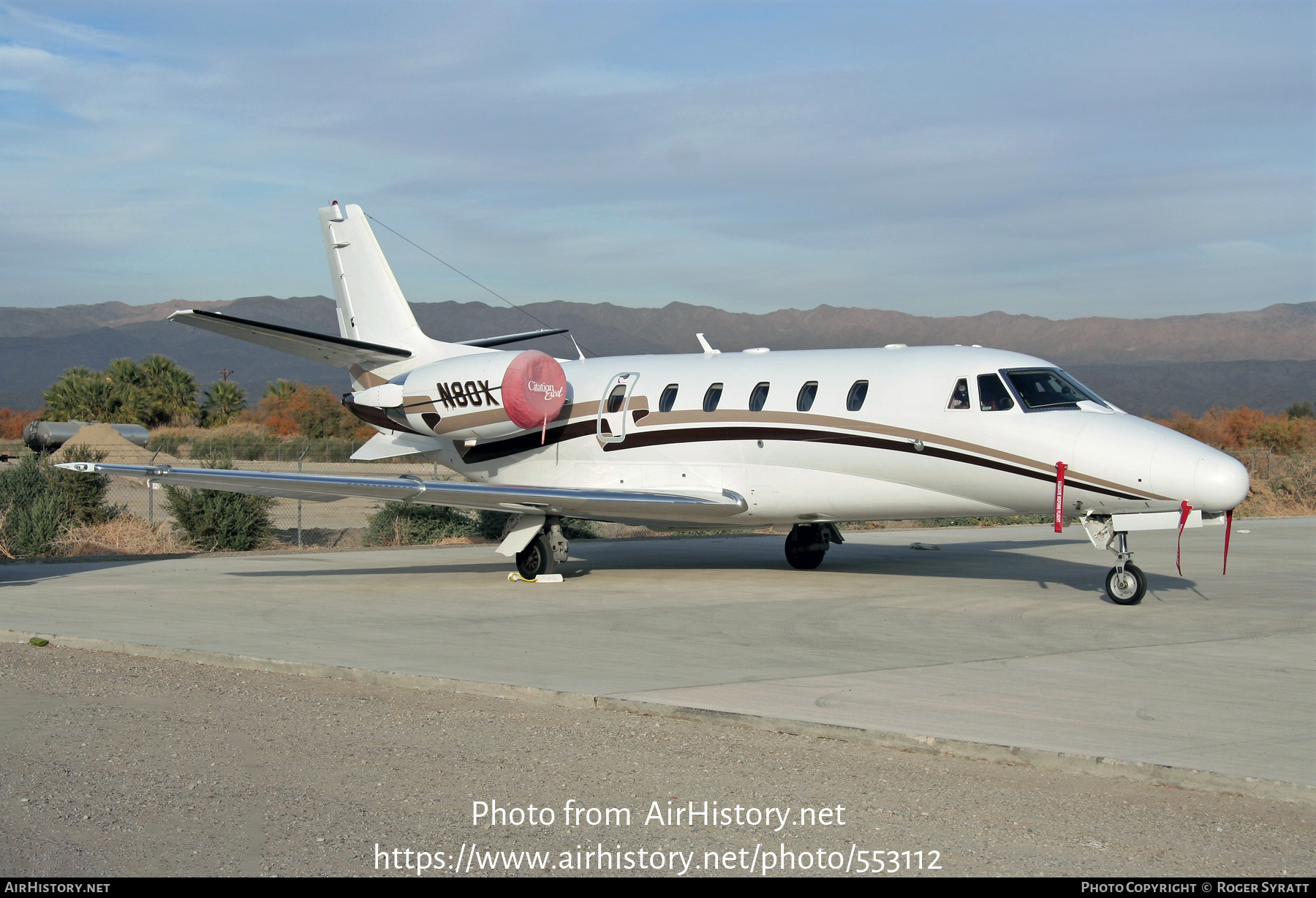 Aircraft Photo of N80X | Cessna 560XL Citation Excel | AirHistory.net #553112