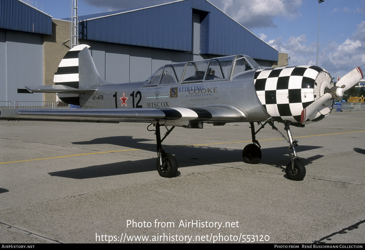 Aircraft Photo of LY-AFB | Yakovlev Yak-52 | Soviet Union - Air Force | AirHistory.net #553120