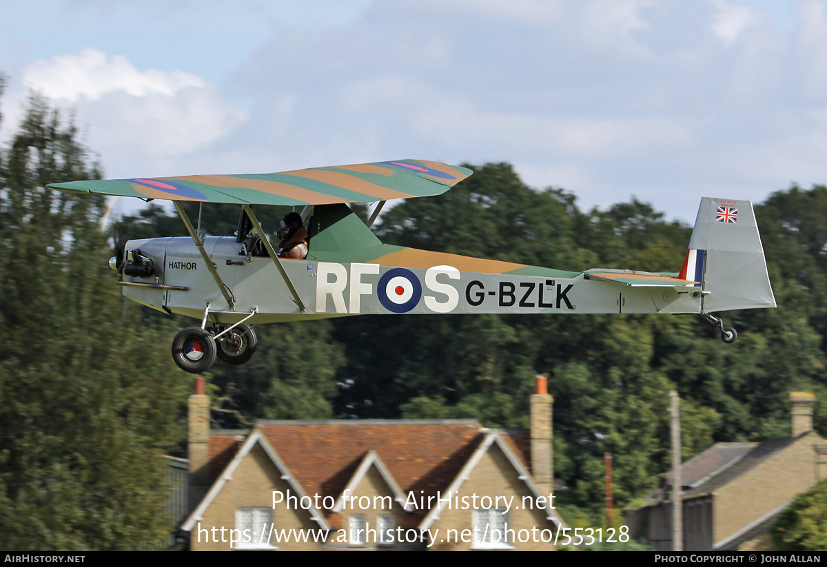 Aircraft Photo of G-BZLK | Manley Cadet 3 Motor Glider | UK - Air Force | AirHistory.net #553128