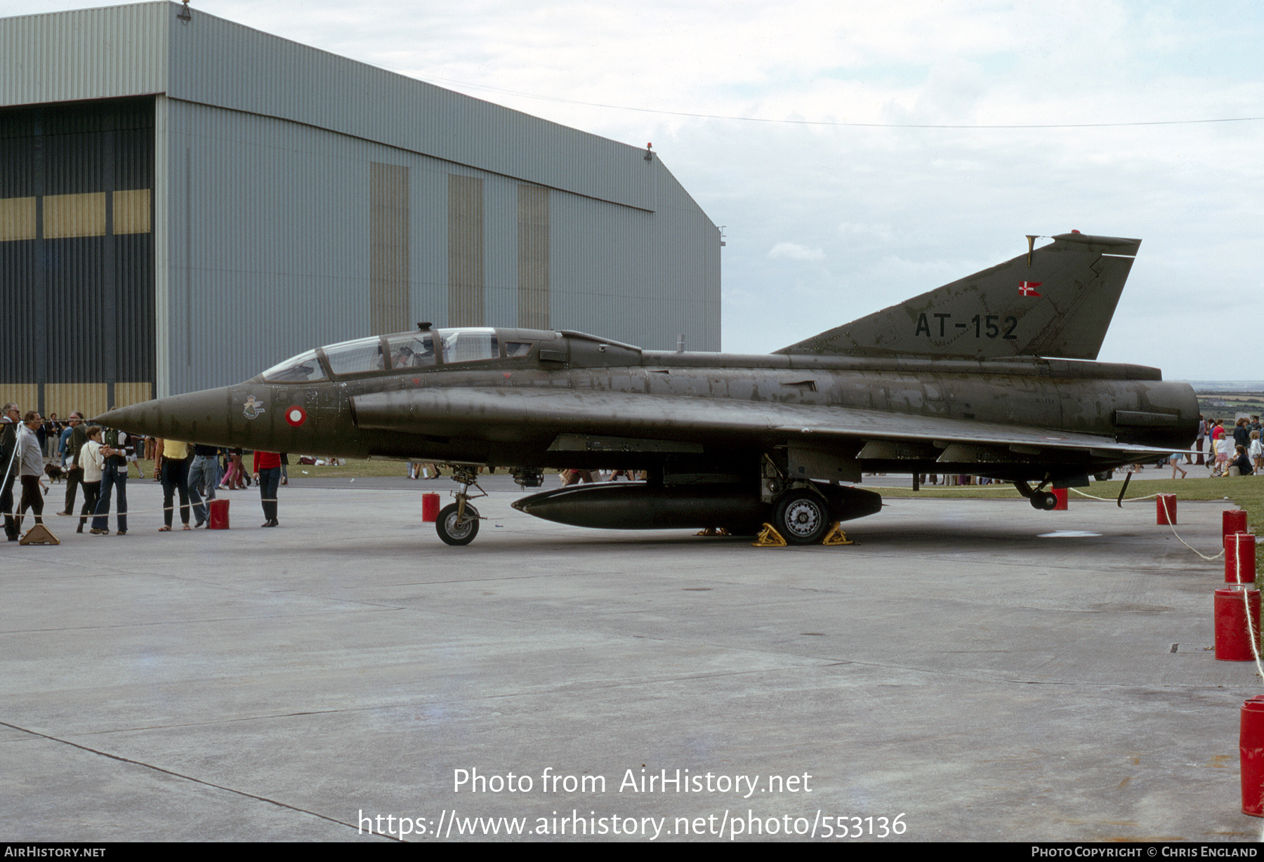 Aircraft Photo of AT-152 | Saab TF-35 Draken | Denmark - Air Force | AirHistory.net #553136