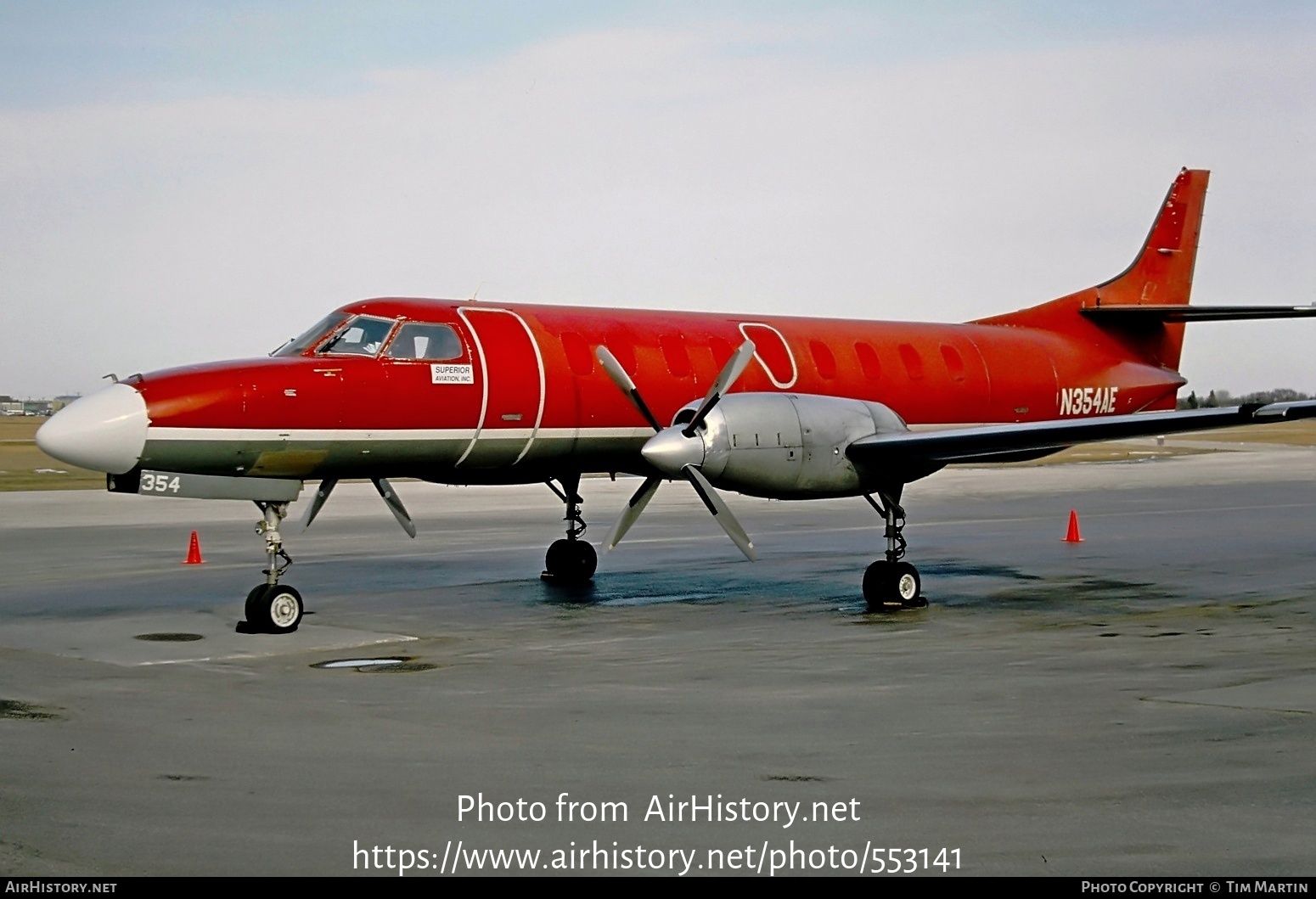 Aircraft Photo of N354AE | Fairchild SA-227AC Metro III | Superior Aviation | AirHistory.net #553141