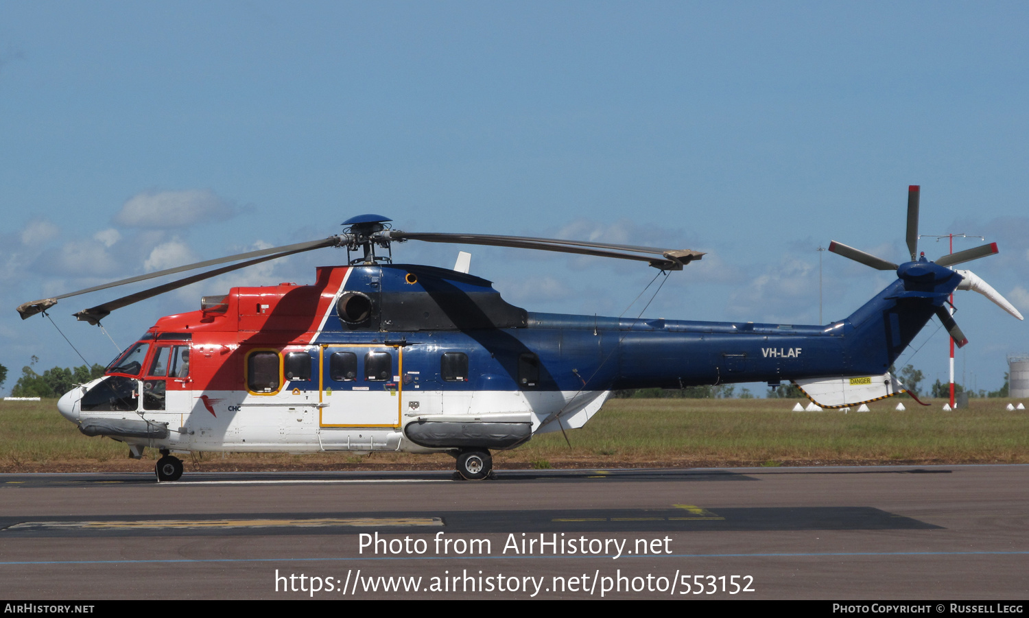 Aircraft Photo of VH-LAF | Aerospatiale AS-332L1 Super Puma | CHC Helicopters | AirHistory.net #553152