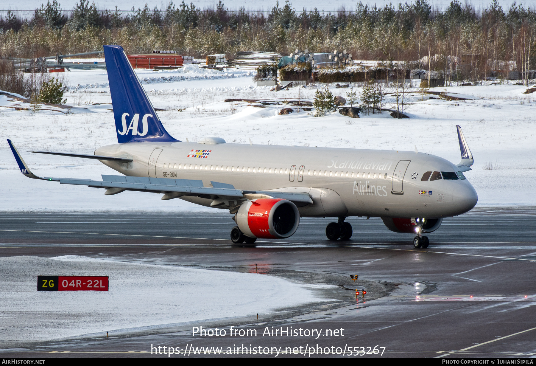 Aircraft Photo of SE-ROM | Airbus A320-251N | Scandinavian Airlines - SAS | AirHistory.net #553267