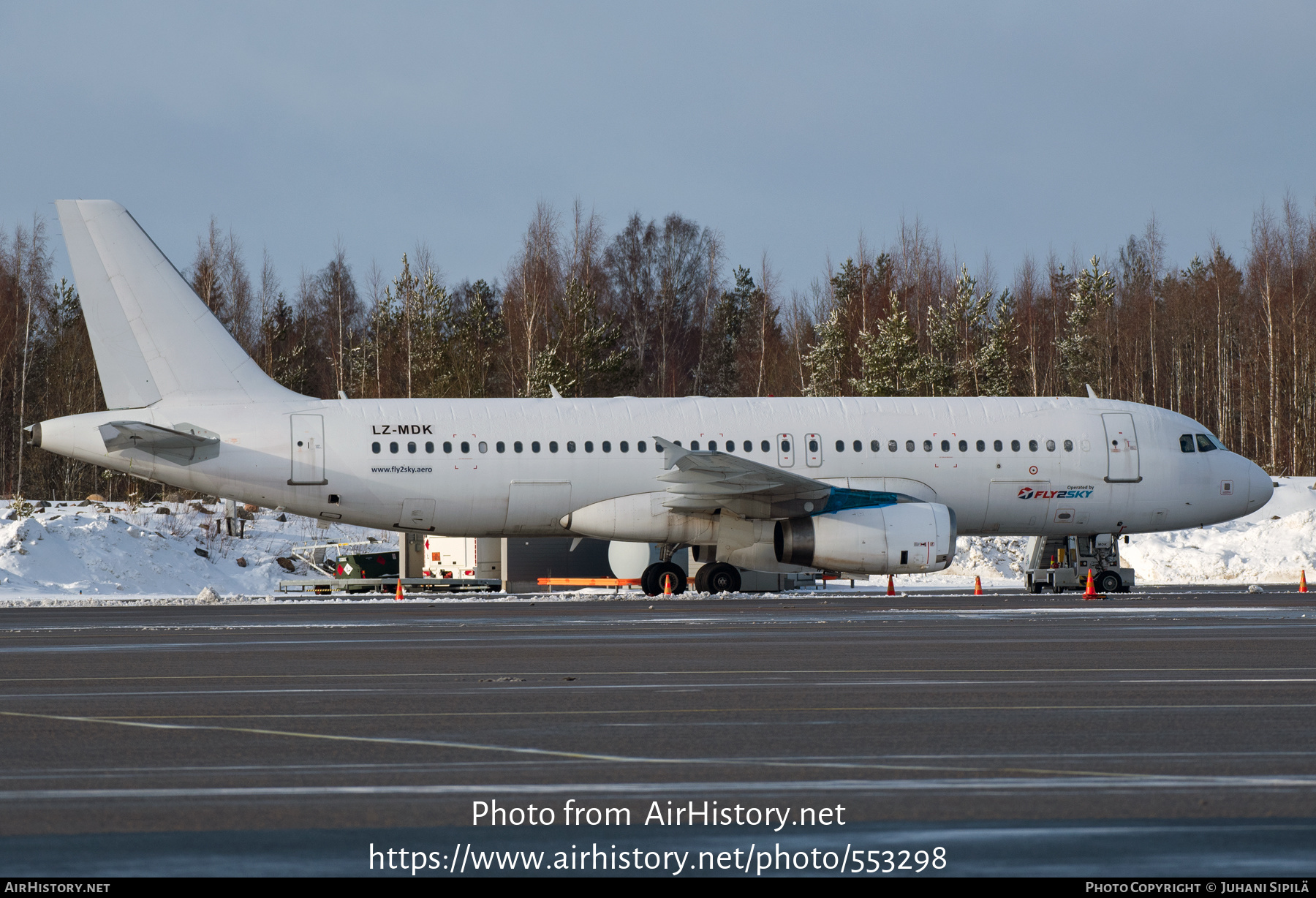 Aircraft Photo of LZ-MDK | Airbus A320-232 | Fly2Sky | AirHistory.net #553298