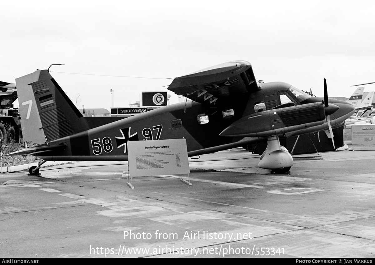 Aircraft Photo of 5897 | Dornier Do-28D-2 Skyservant | Germany - Air Force | AirHistory.net #553341