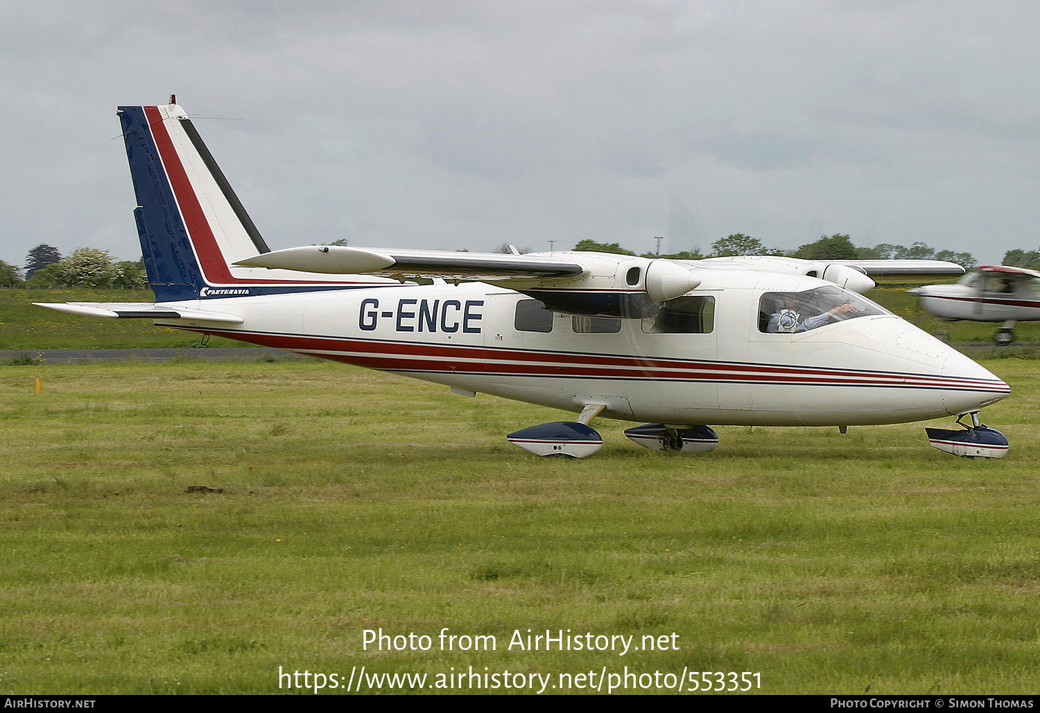 Aircraft Photo of G-ENCE | Partenavia P-68B Victor | AirHistory.net #553351