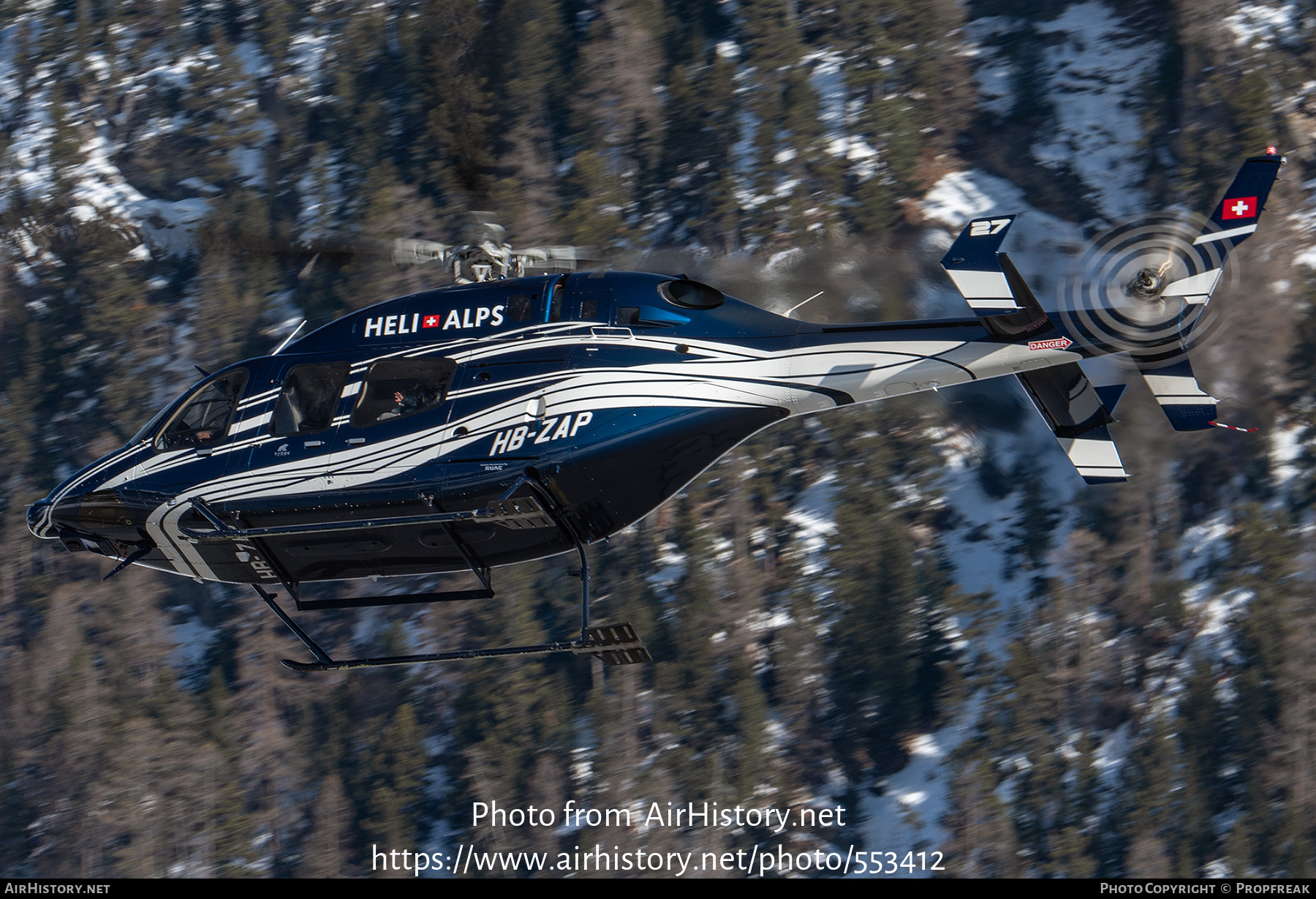 Aircraft Photo of HB-ZAP | Bell 429 Global Ranger | Heli Alps | AirHistory.net #553412