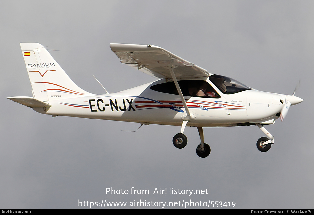 Aircraft Photo of EC-NJX | Tecnam P-2008JC | Canavia | AirHistory.net #553419