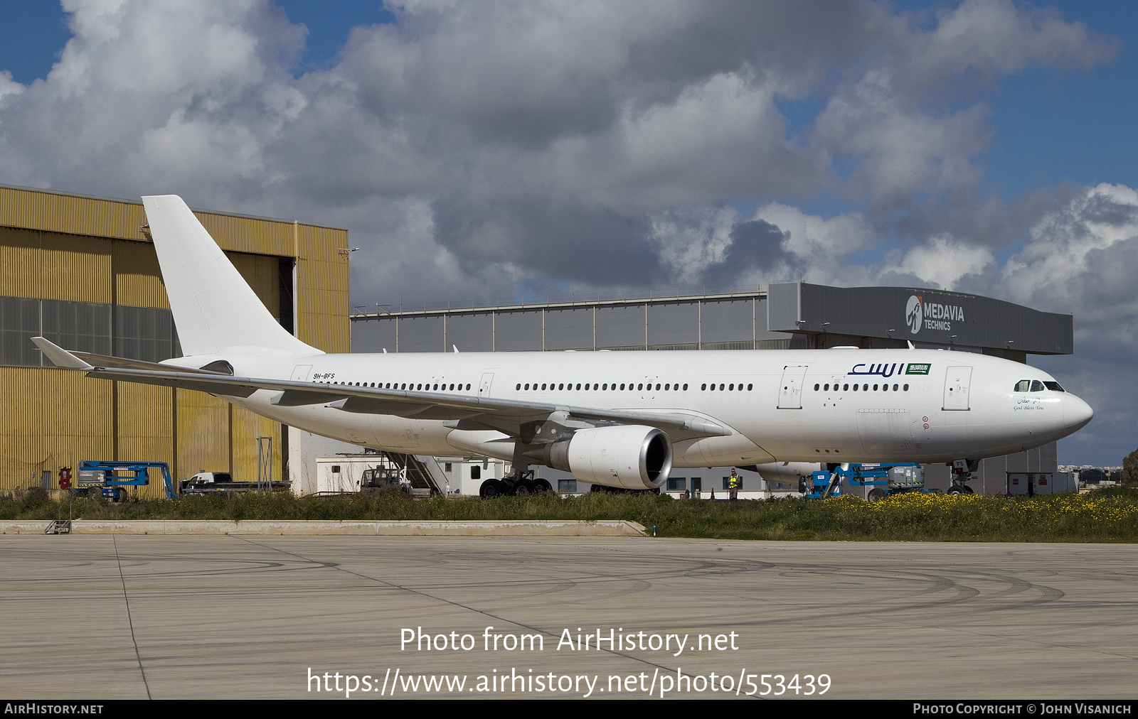 Aircraft Photo of 9H-BFS | Airbus A330-203 | Saudia - Saudi Arabian Airlines | AirHistory.net #553439