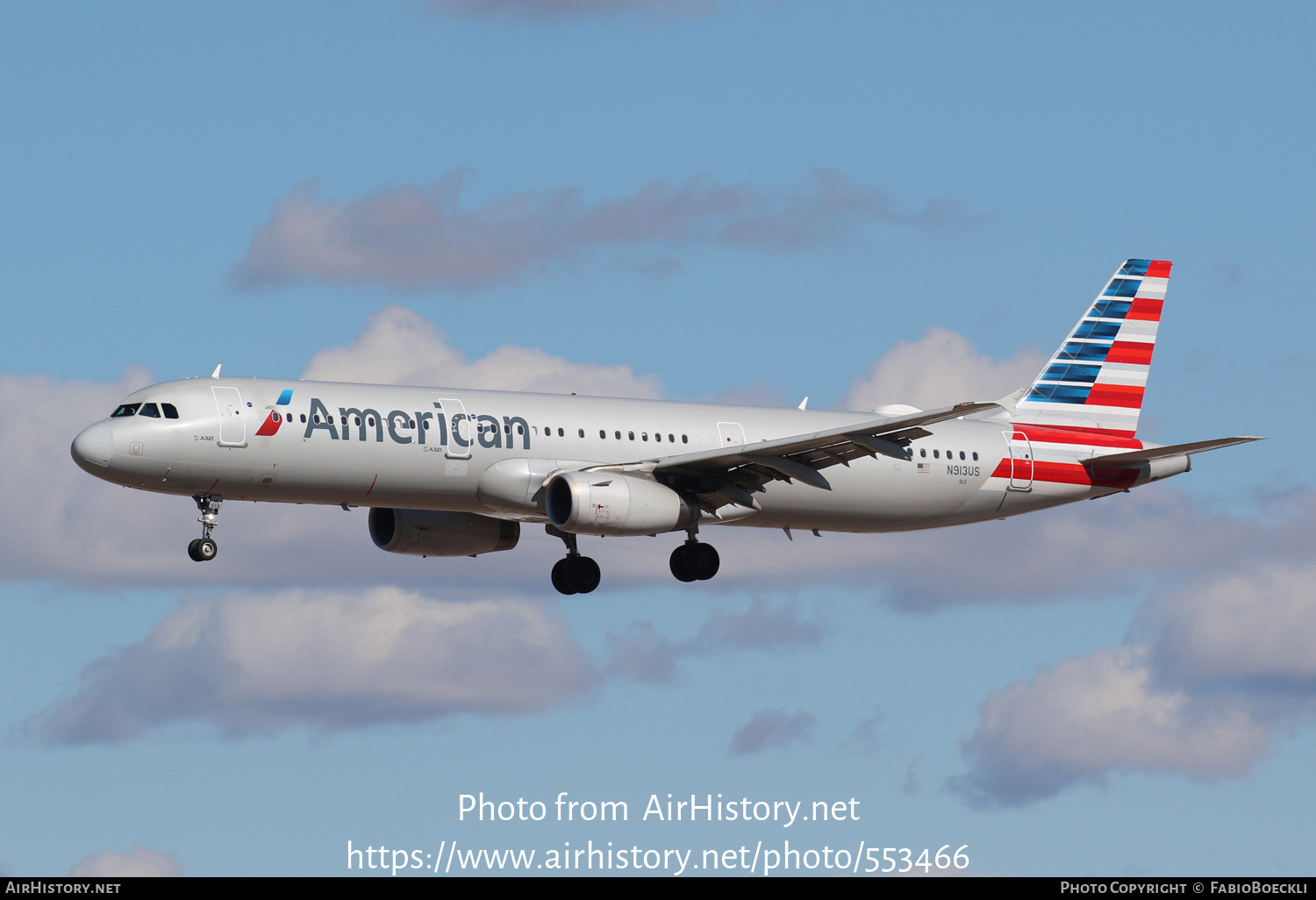 Aircraft Photo of N913US | Airbus A321-231 | American Airlines | AirHistory.net #553466