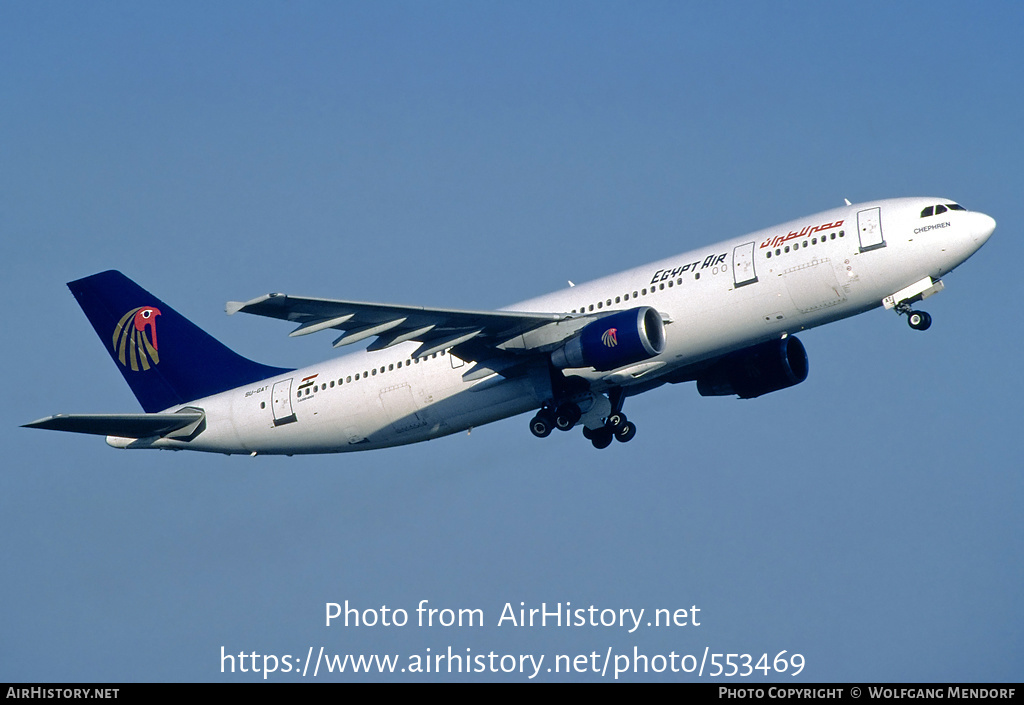 Aircraft Photo of SU-GAT | Airbus A300B4-622R | EgyptAir | AirHistory.net #553469