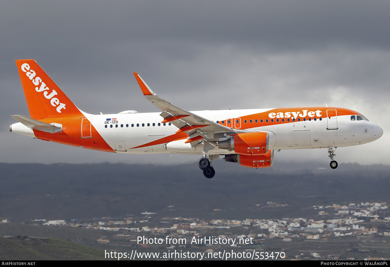 Aircraft Photo of OE-IZO | Airbus A320-214 | EasyJet | AirHistory.net #553470