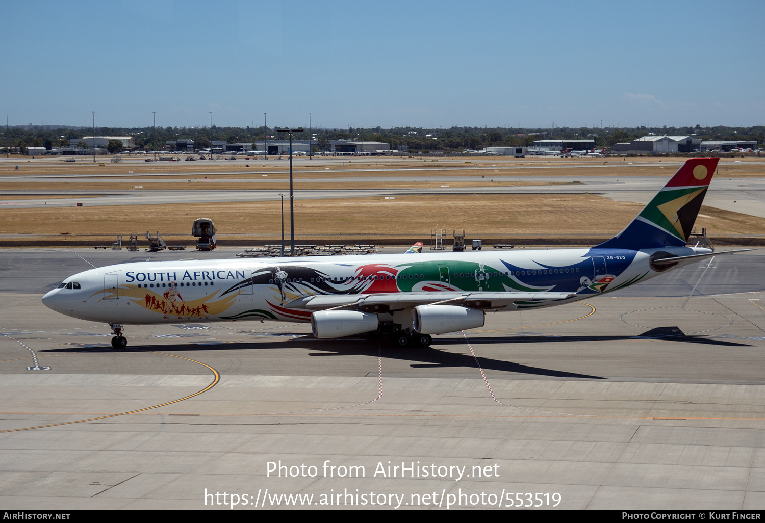 Aircraft Photo of ZS-SXD | Airbus A340-313E | South African Airways | AirHistory.net #553519