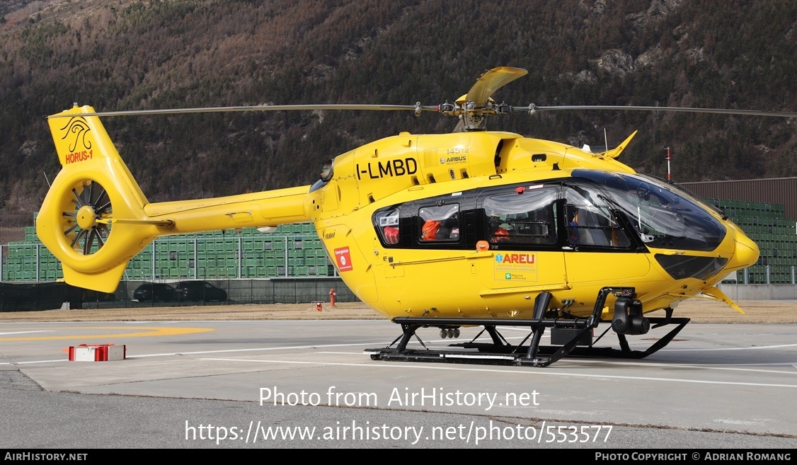 Aircraft Photo of I-LMBD | Airbus Helicopters EC-145 (BK-117 D-2) | Babcock International | AirHistory.net #553577