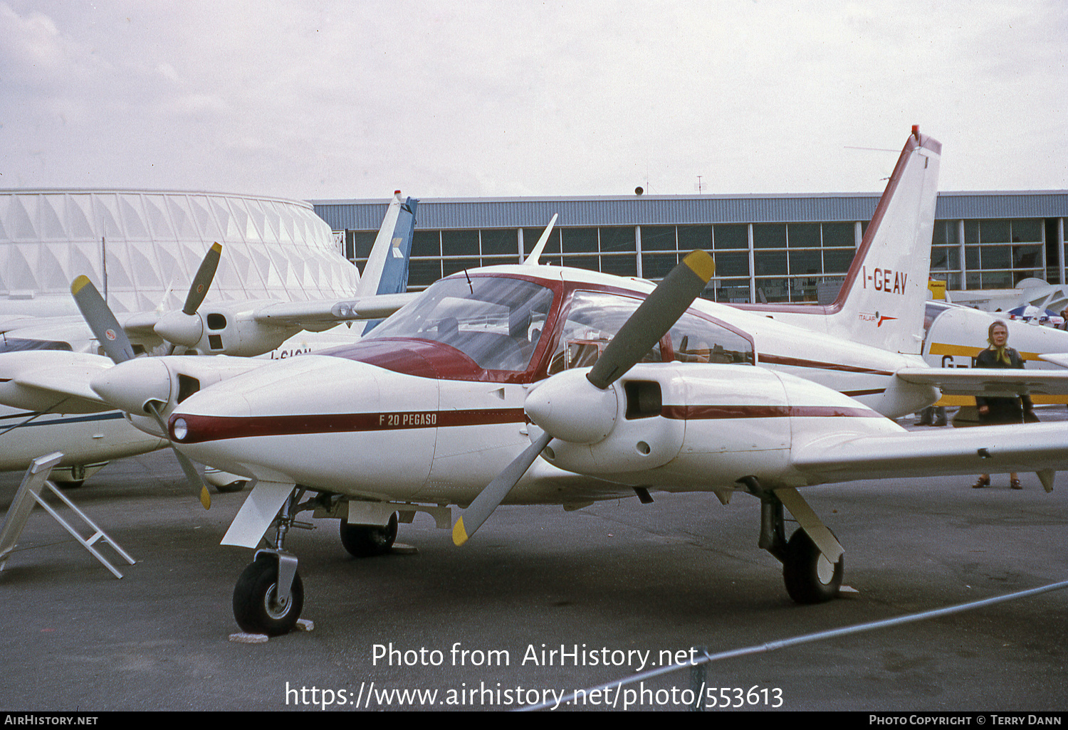 Aircraft Photo of I-GEAV | Italair F-20 Pegaso | AirHistory.net #553613